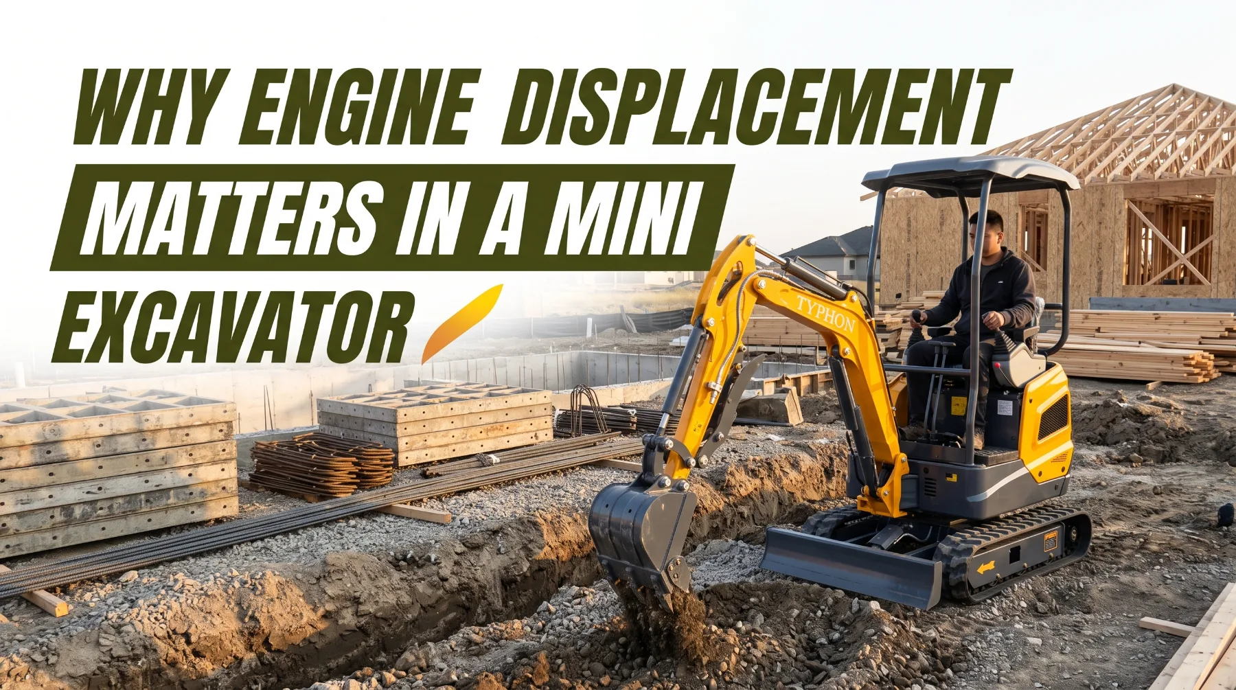 Mini excavator