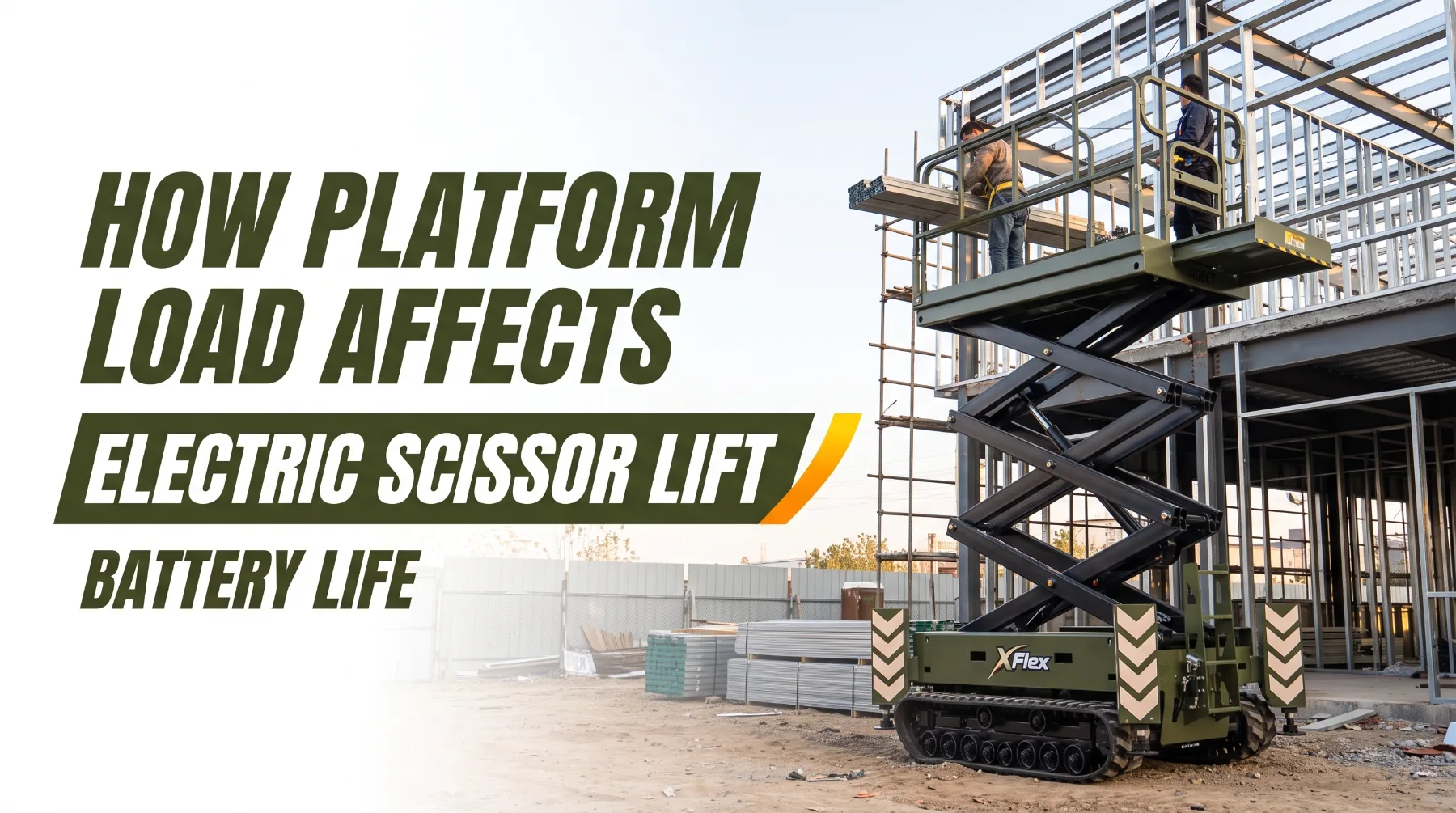 Electric scissor lift