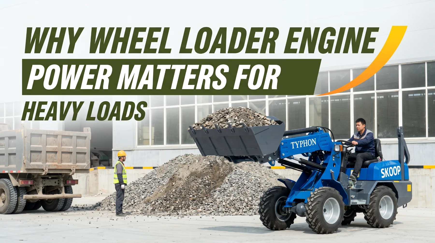 Wheel loader engine power