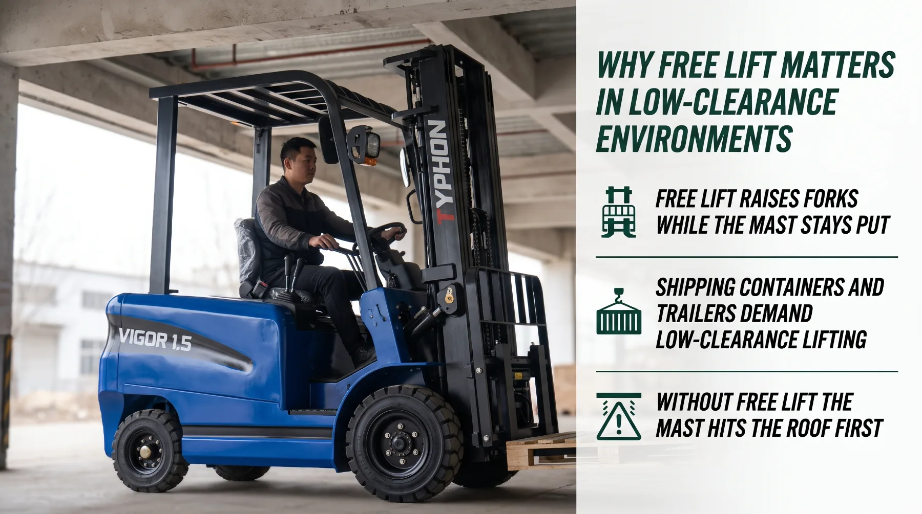 Forklift free lift