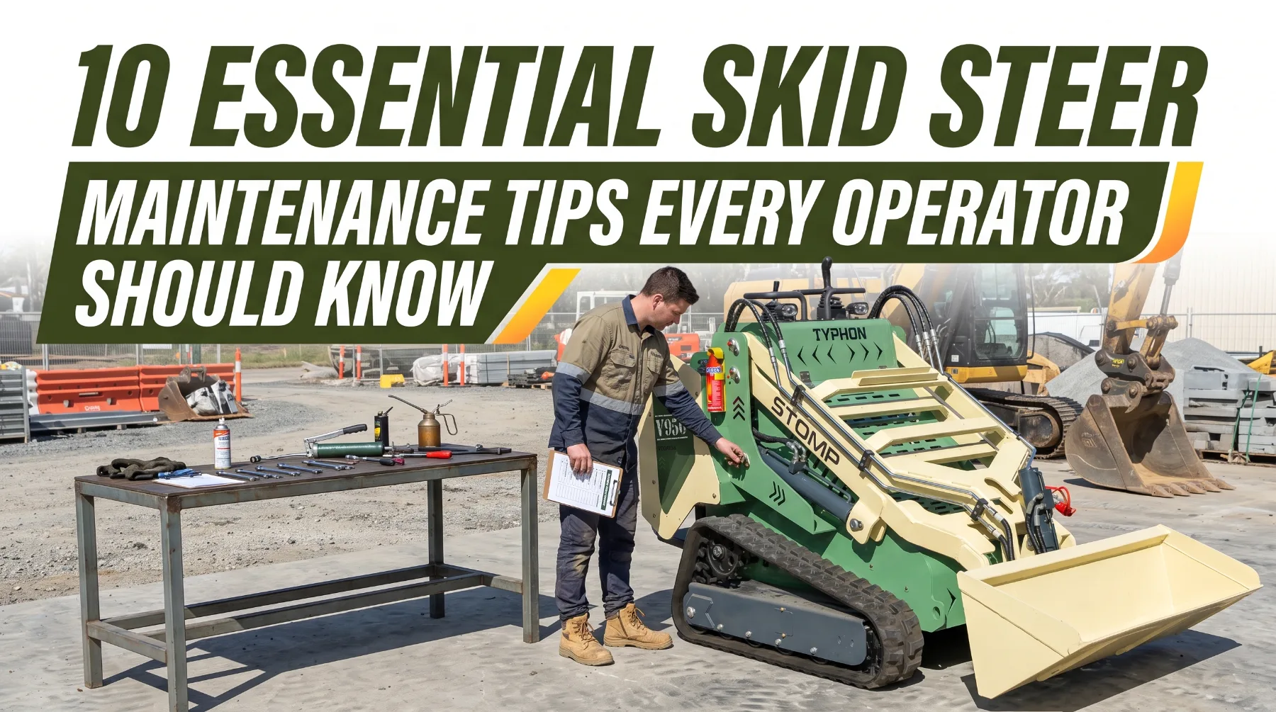 Skid steer maintenance tips