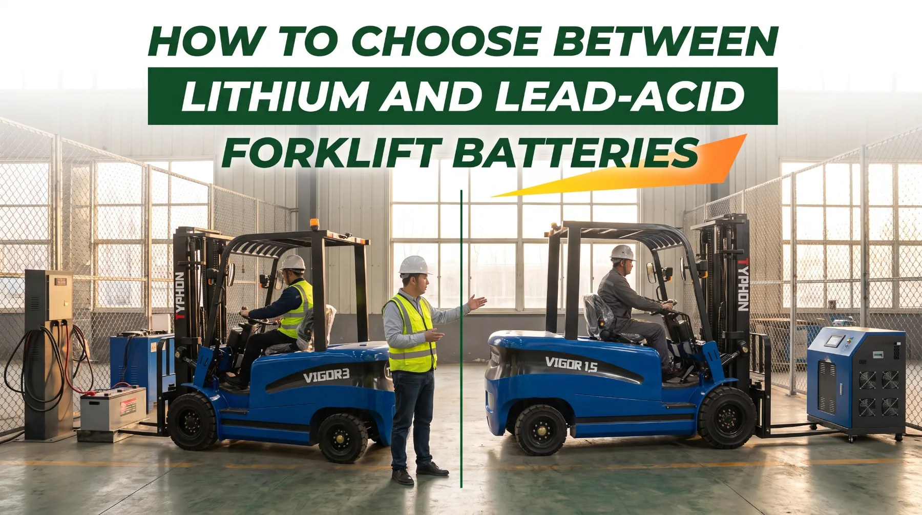 Forklift battery