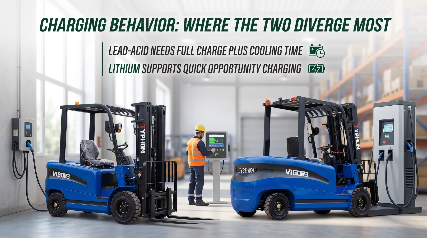Forklift battery