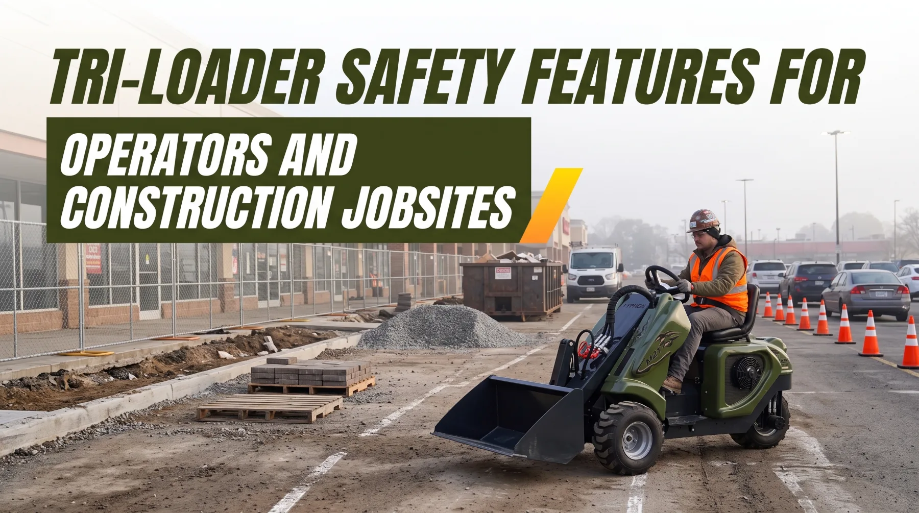 Tri-Loader Safety Features for Operators and Construction Jobsites