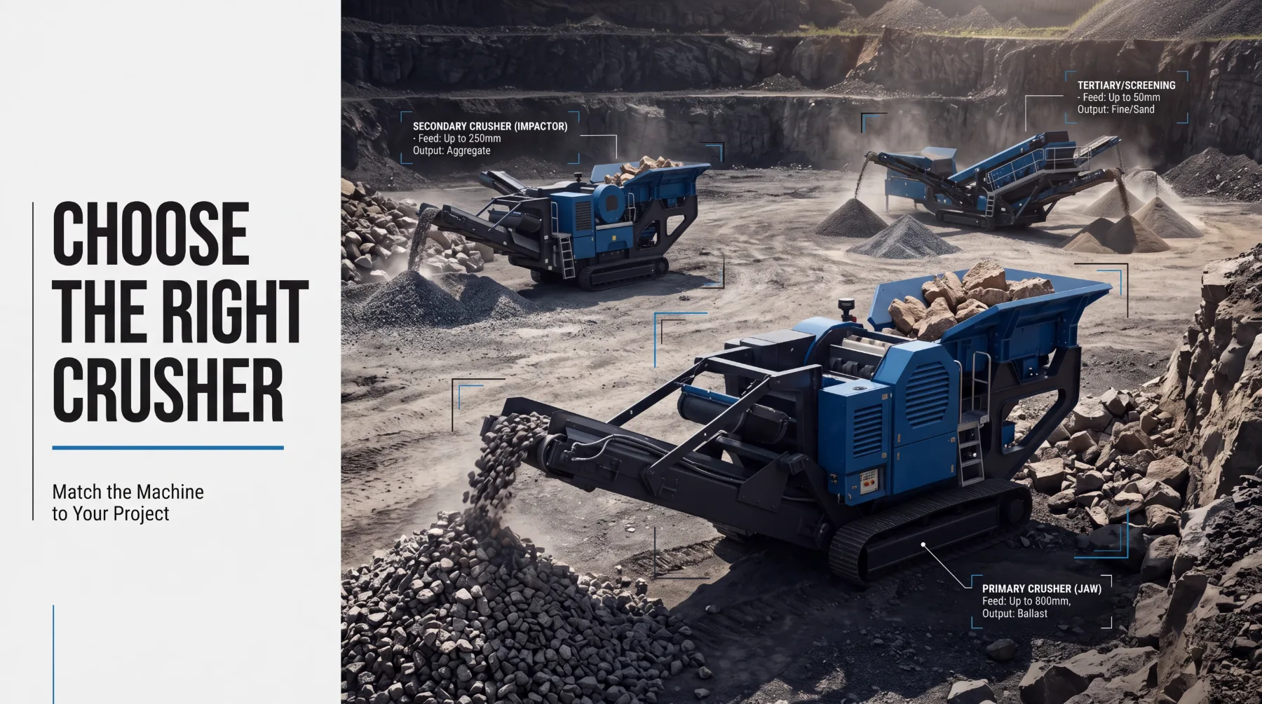 How to Choose the Right Stone Crusher Machine for Your Project