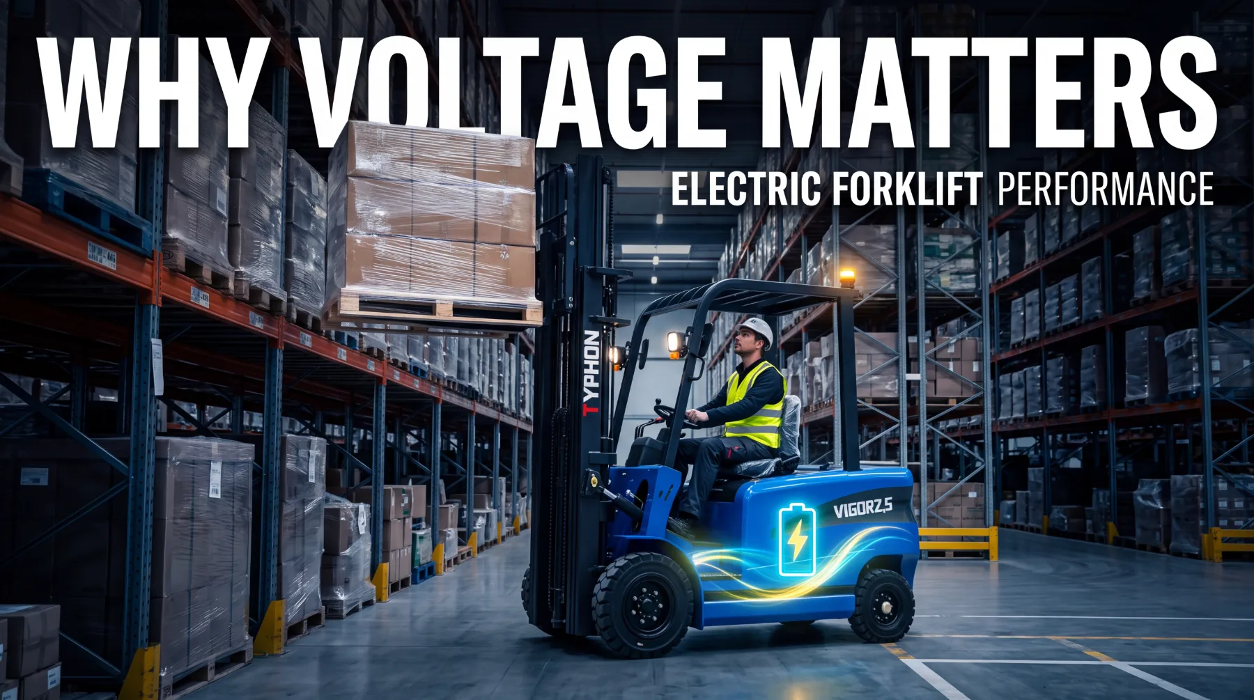 Why Electric Forklift Voltage Matters for Machine Performance