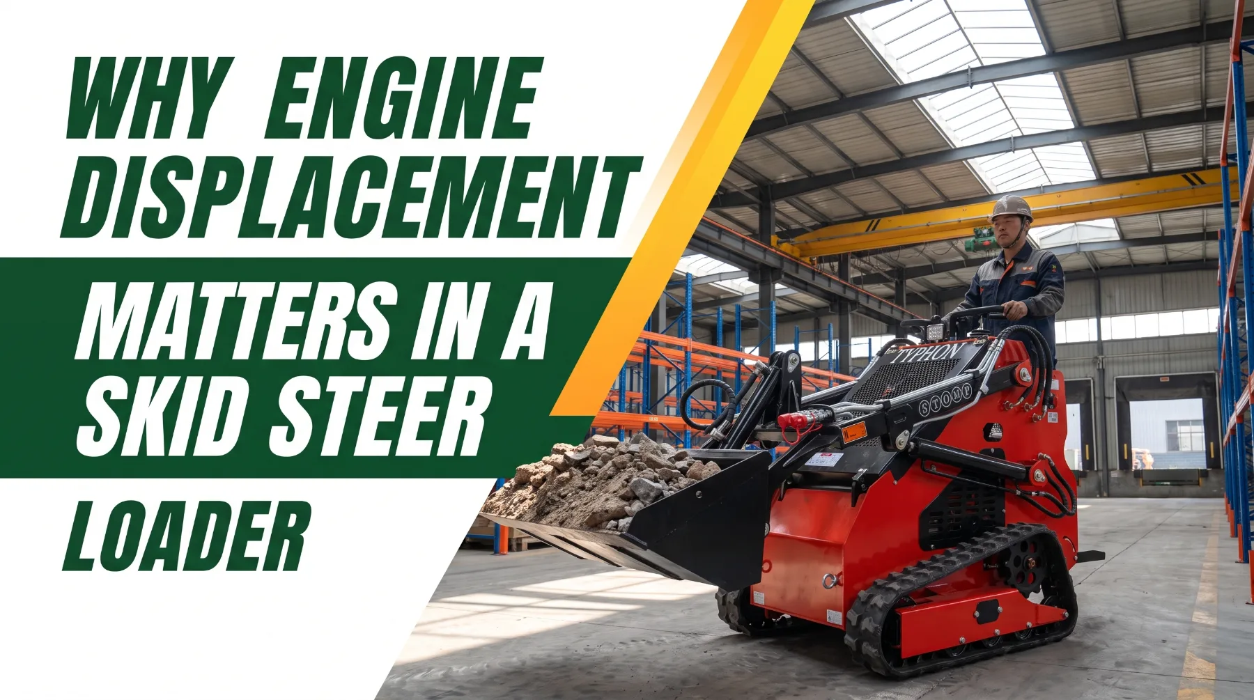 Why Engine Displacement Matters in a Skid Steer Loader