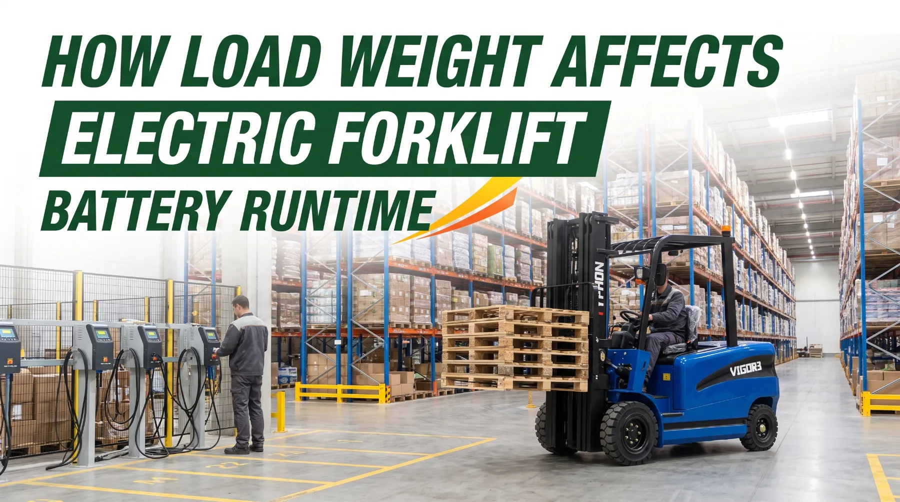 How Load Weight Affects Electric Forklift Battery Runtime