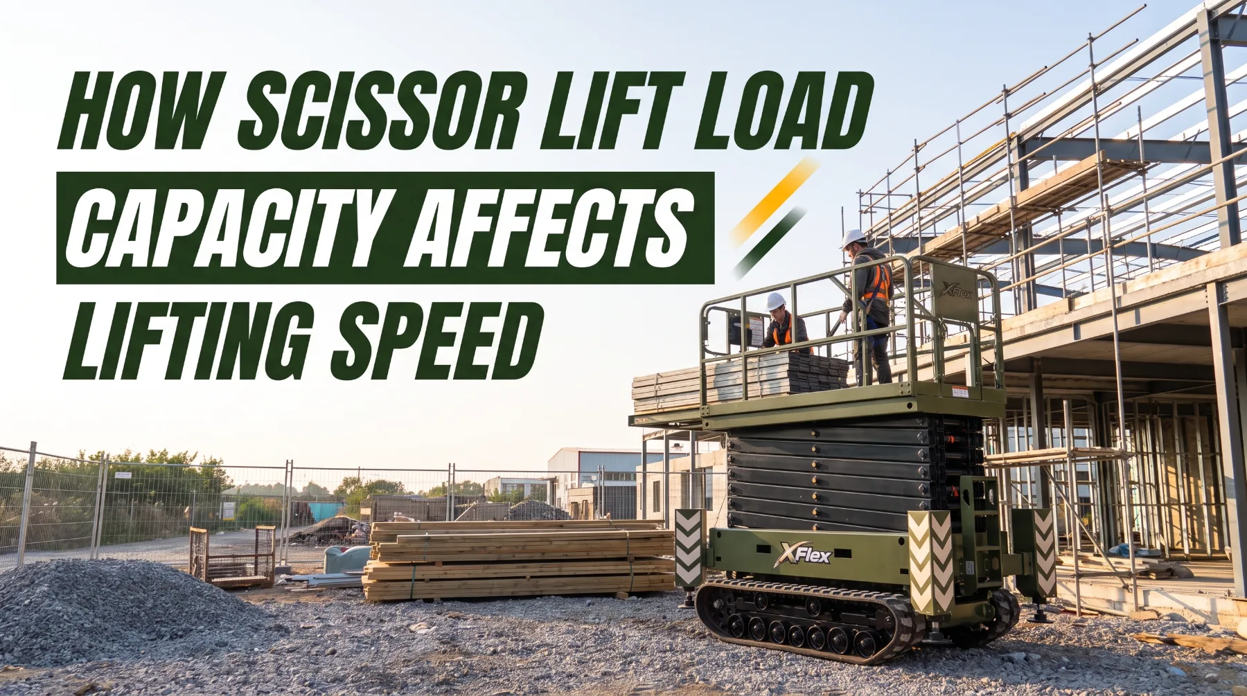How Scissor Lift Load Capacity Affects Lifting Speed