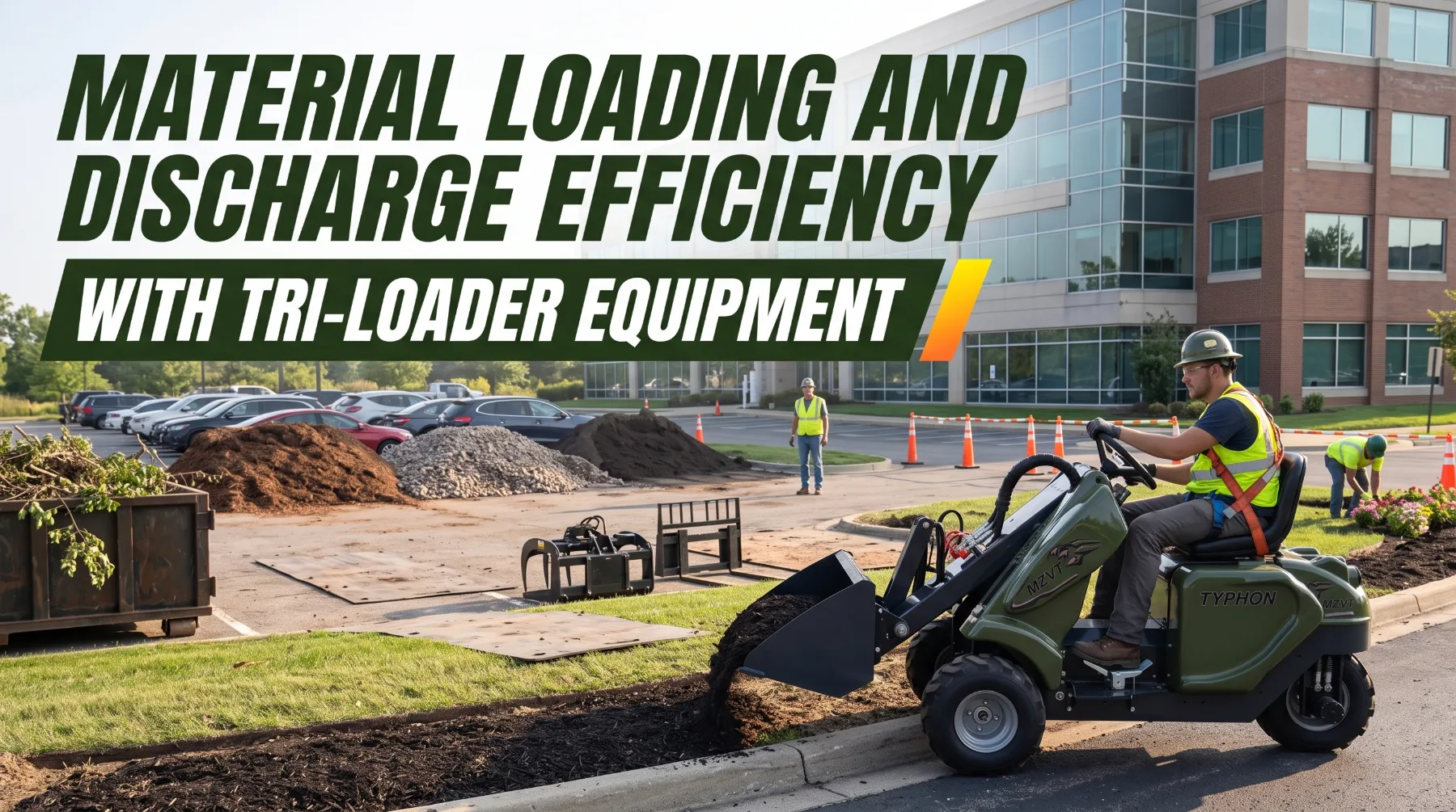 Material Loading and Discharge Efficiency with Tri-Loader Equipment - KONSTRUCTZ Equipment Guide