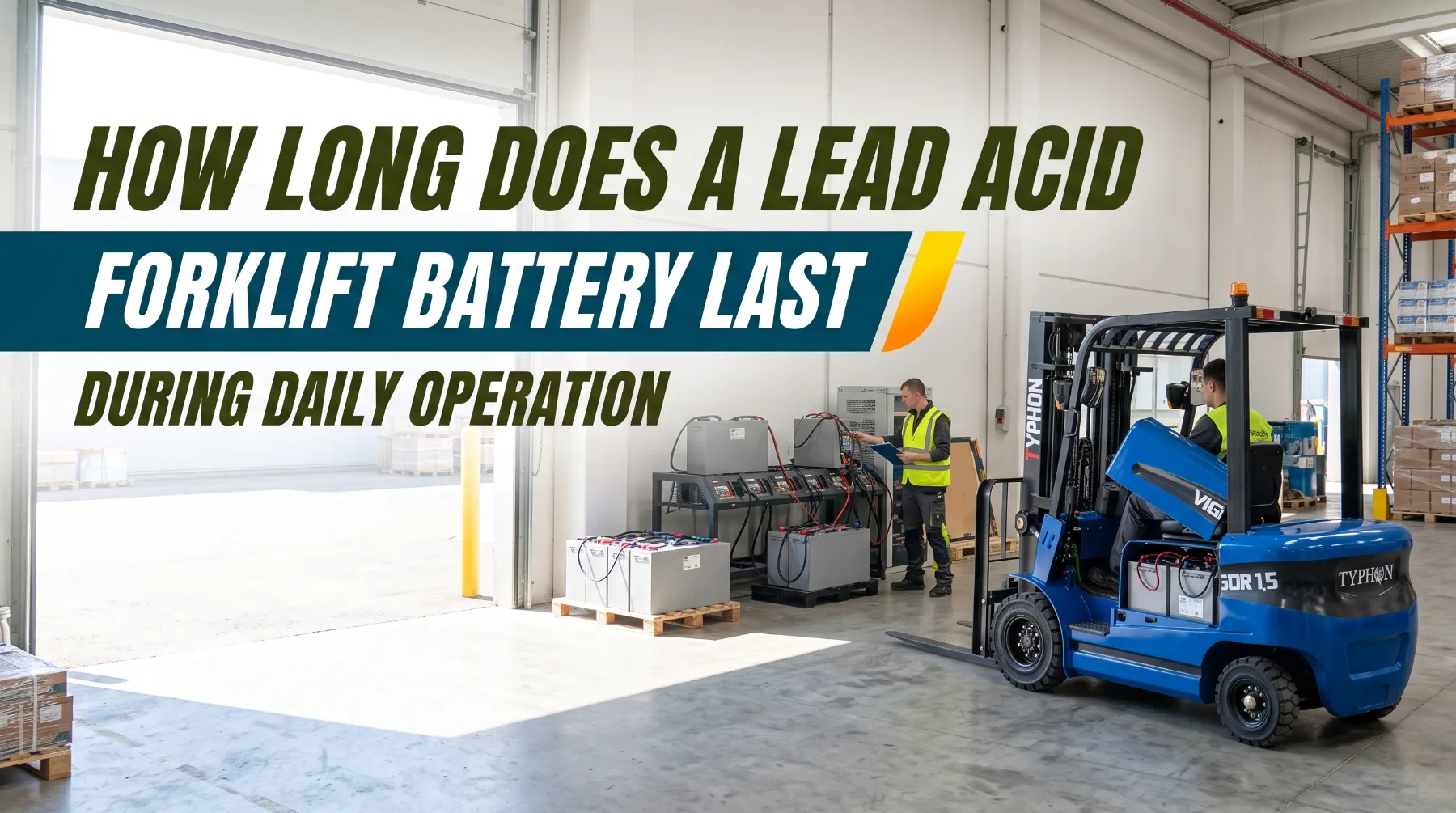 How Long Does a Lead Acid Forklift Battery Last During Daily Operation