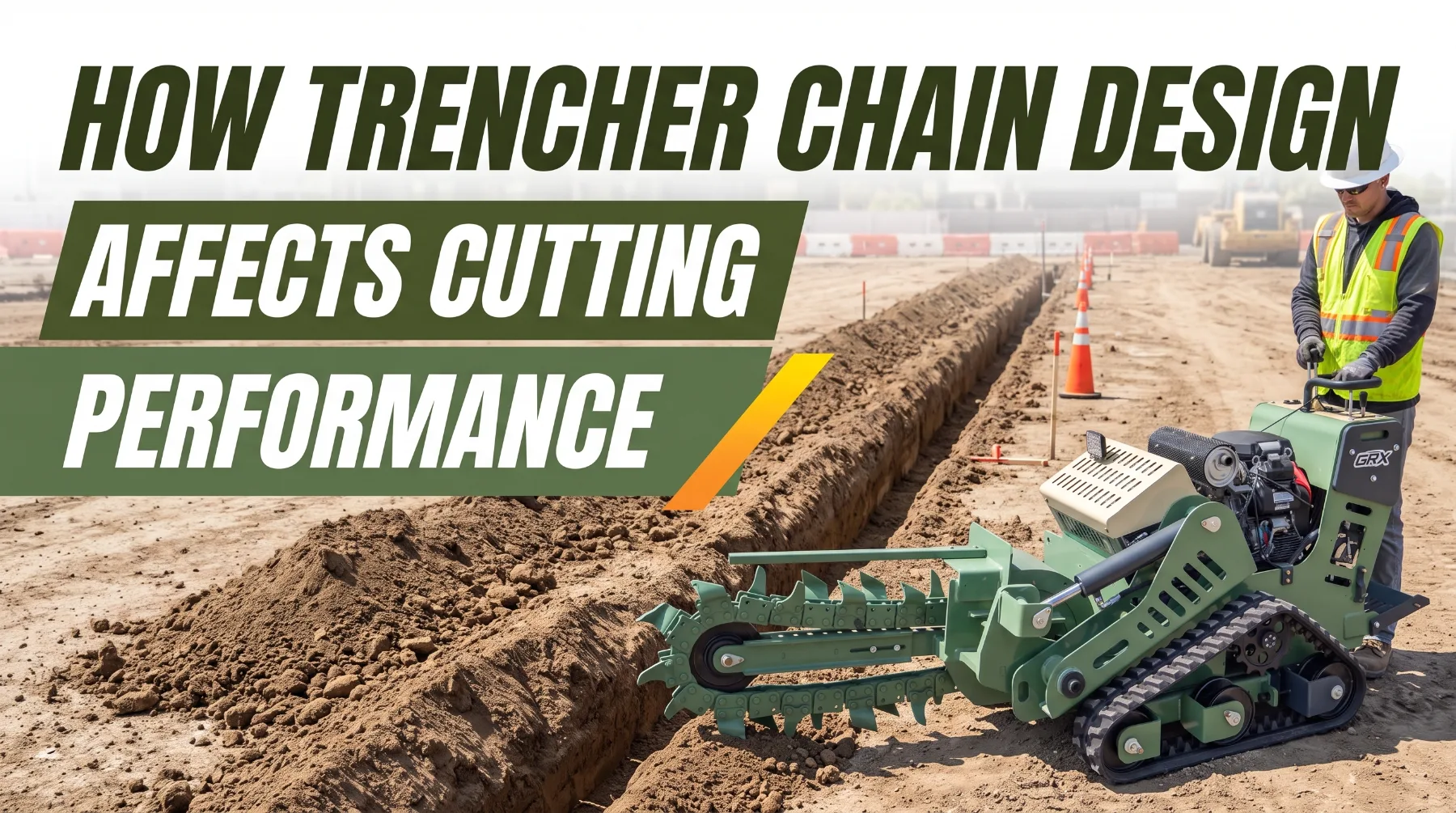 How Trencher Chain Design Affects Cutting Performance