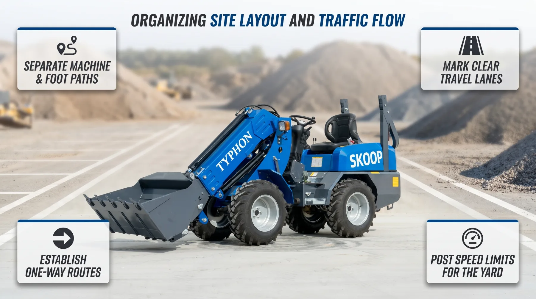 Organizing Site Layout and Traffic Flow