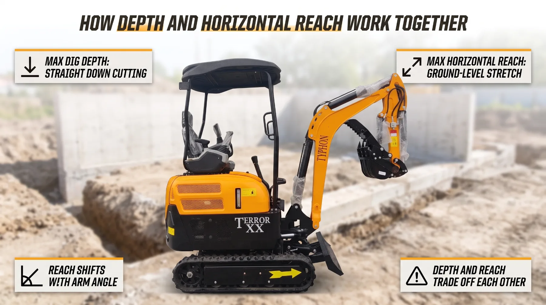 How Depth and Horizontal Reach Work Together