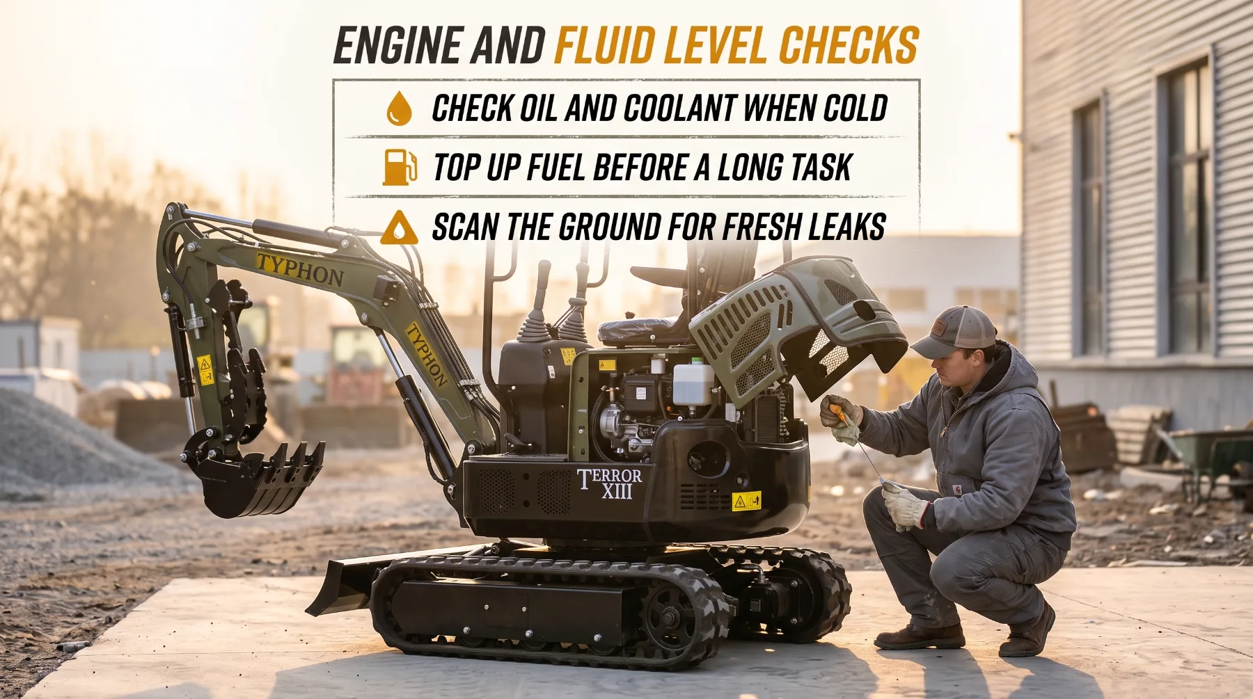 Engine and Fluid Level Checks
