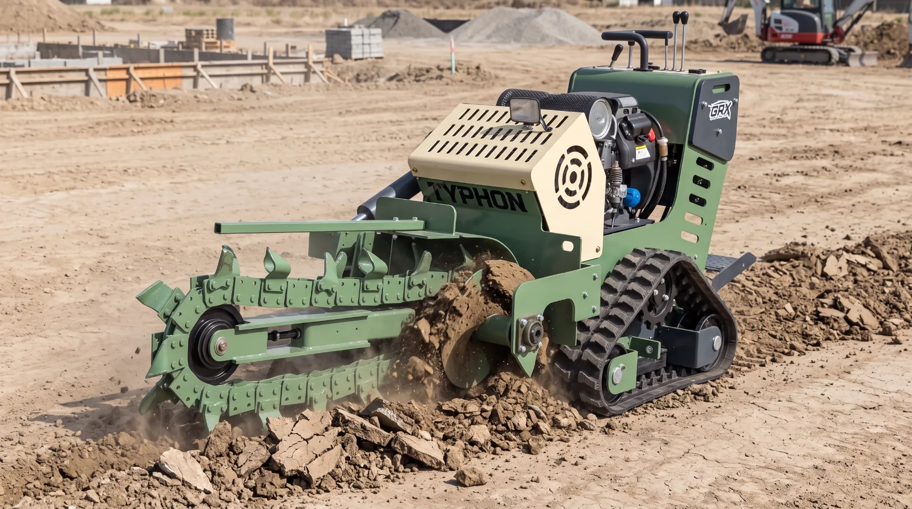 TYPHON GroundRipper GRX trencher