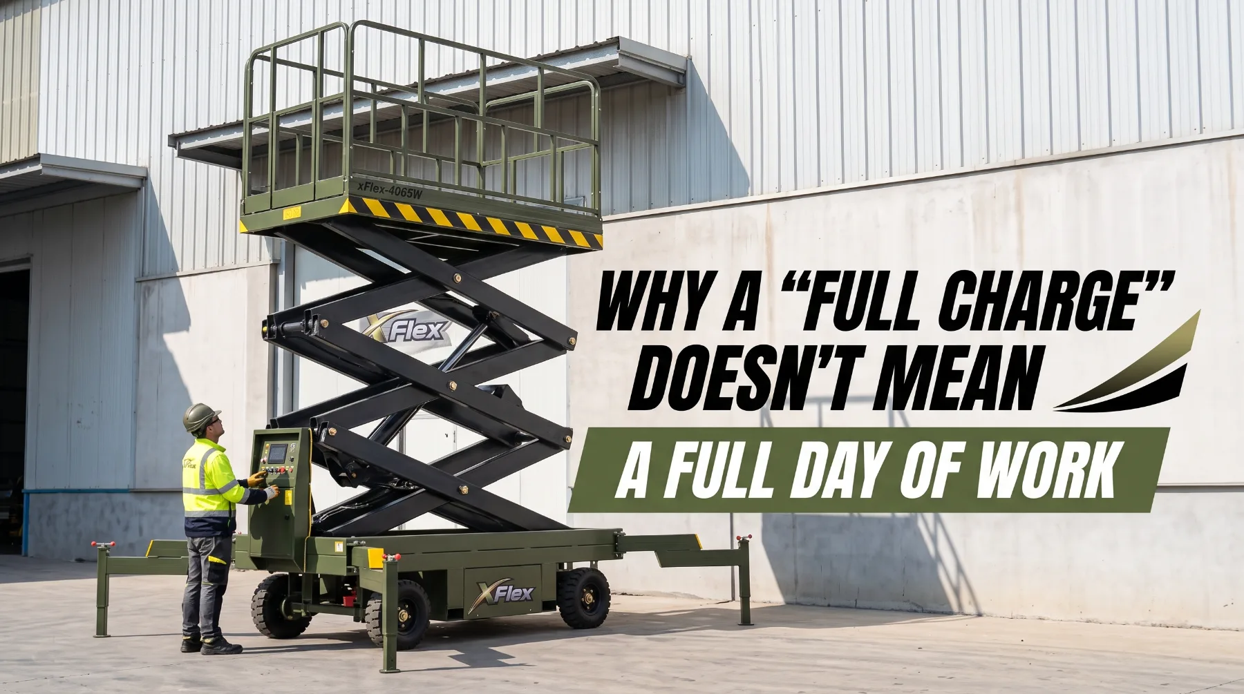 Why a "Full Charge" Doesn't Mean a Full Day of Work