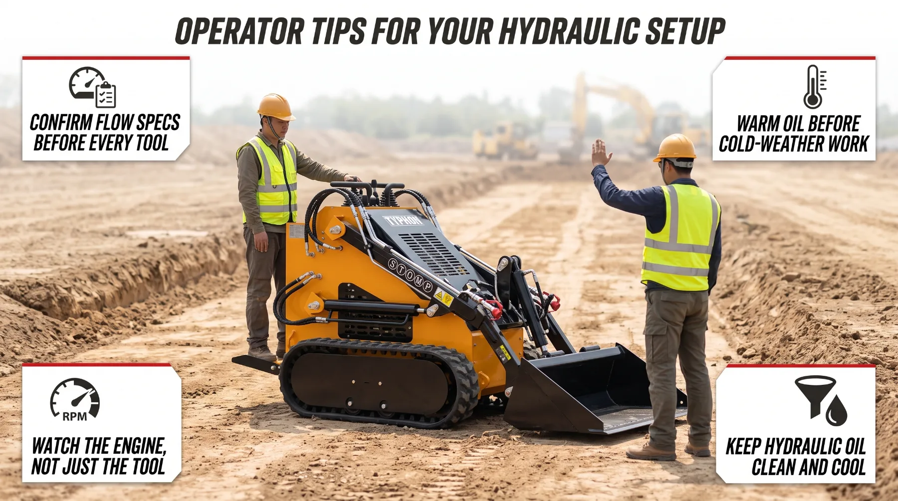 Operator Tips for Getting the Most From Your Hydraulic Setup