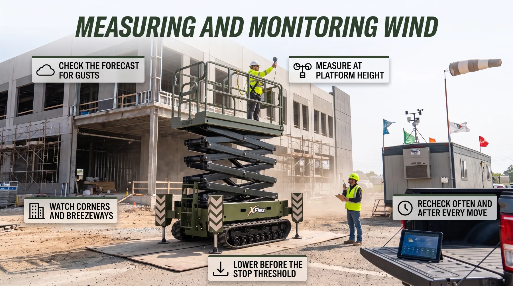 Wind Conditions and Outdoor Scissor Lift Safety