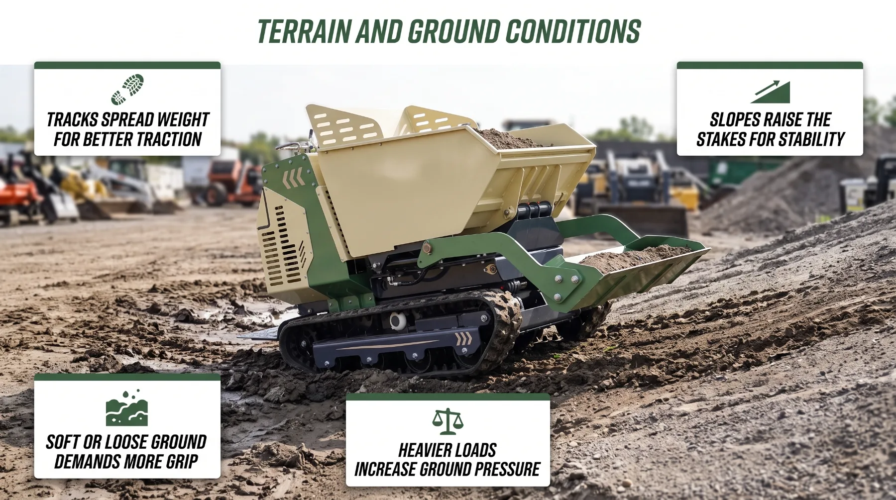 Mini dumper and standard dumper
