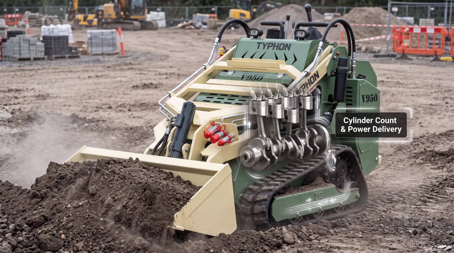 Skid steer engine performance