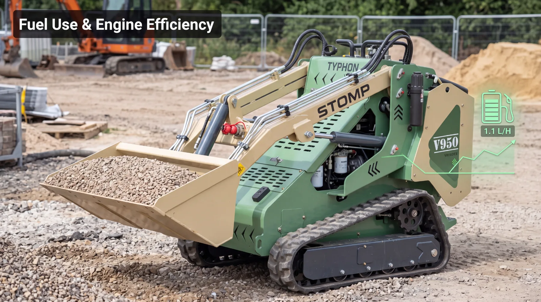 Skid steer engine performance