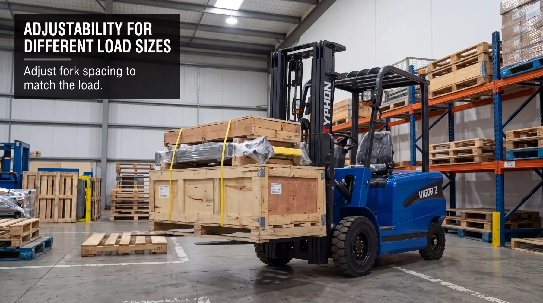 Adjustability for different load sizes