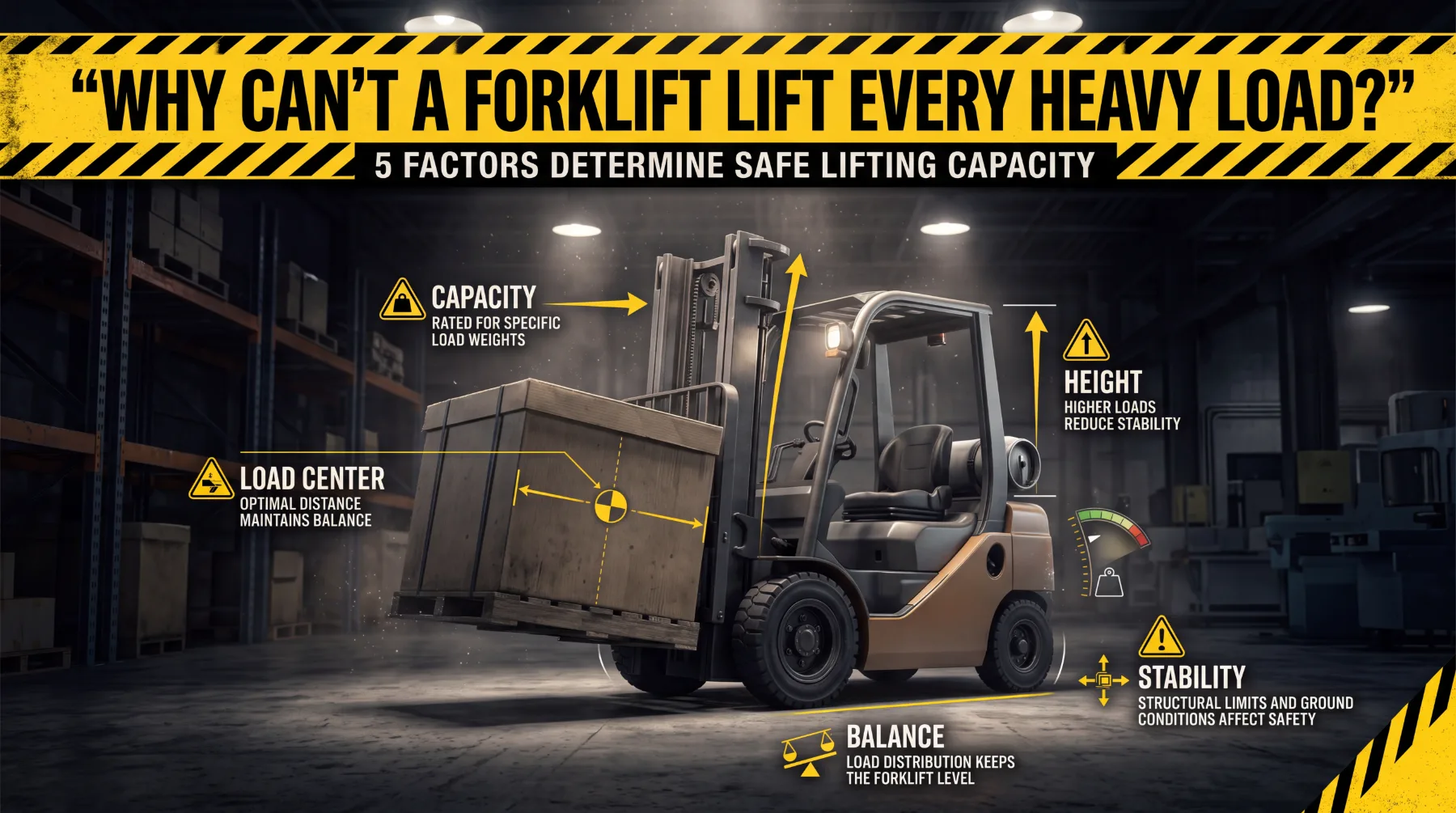 Why Can't a Forklift Lift Every Heavy Load