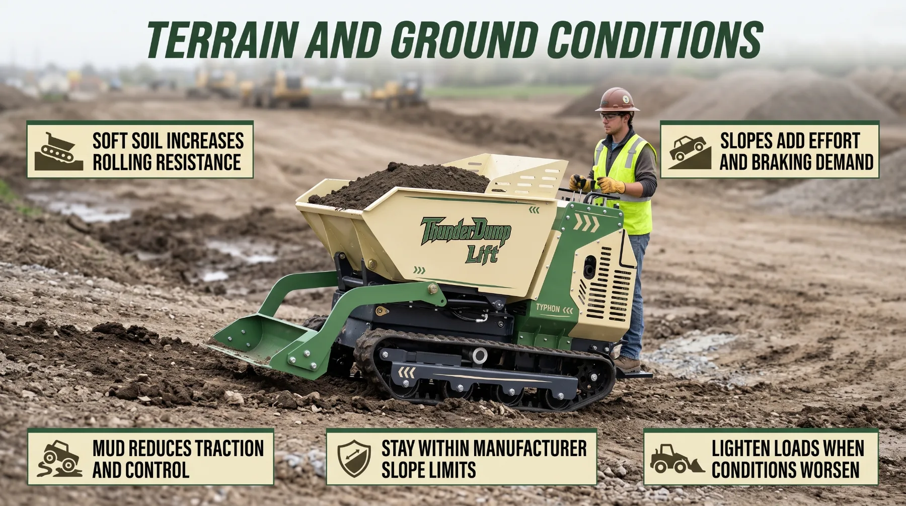 Terrain and ground conditions