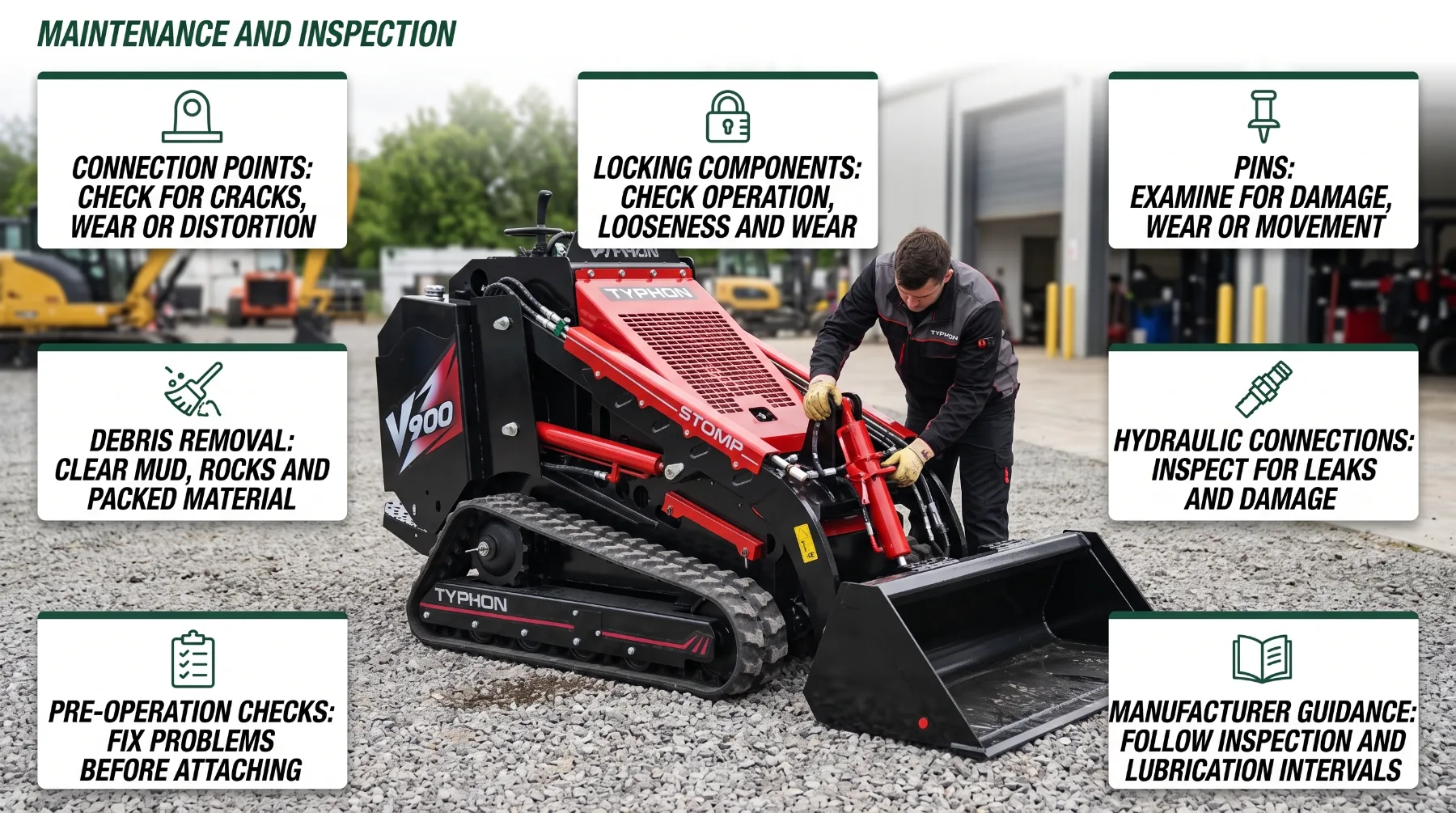 Comparing 3 quick coupler and 5 quick coupler skid steer systems