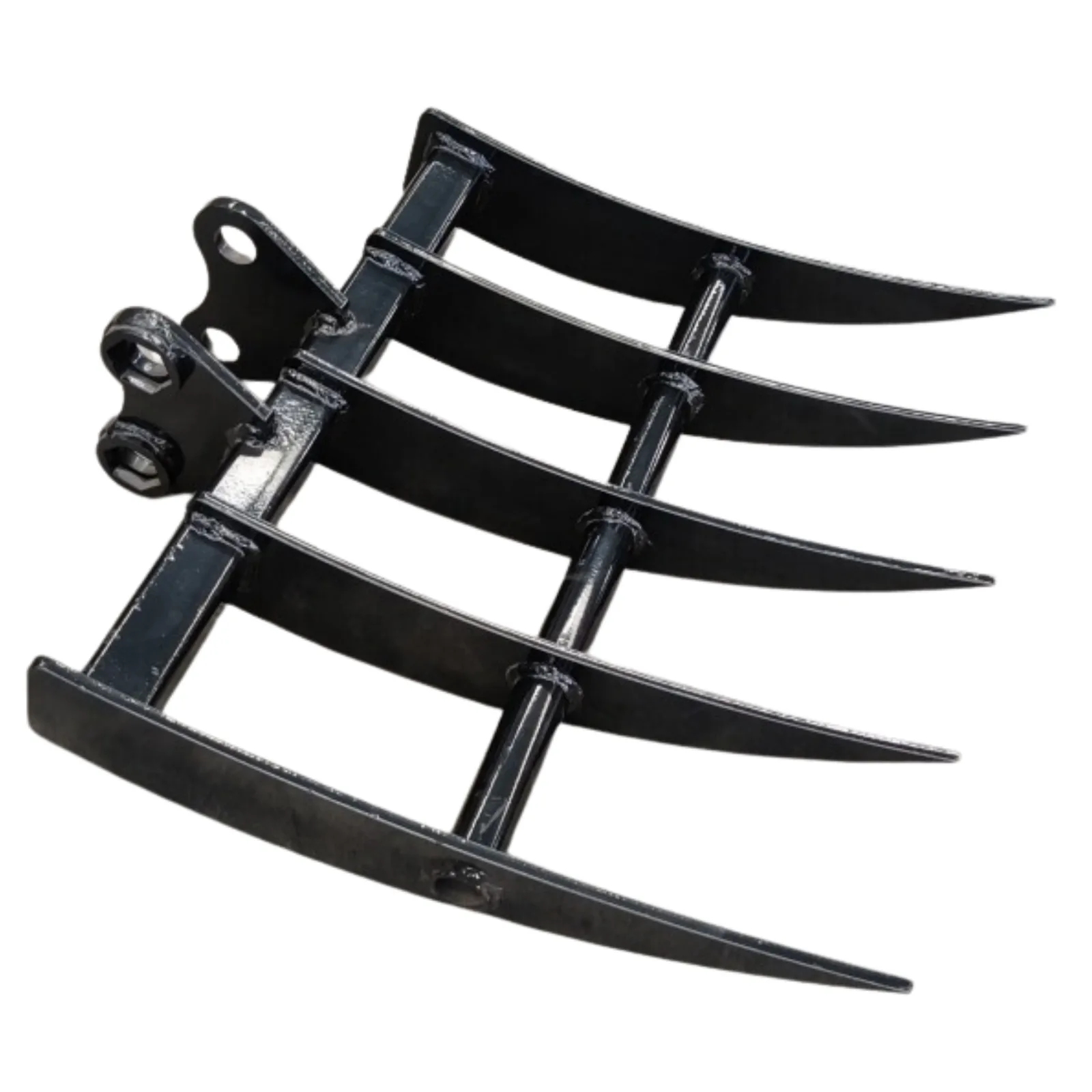 Rake: Mini Excavator Attachment for Grading, Leveling, Loosening , Removing Soil USA from KONSTRUCTZ