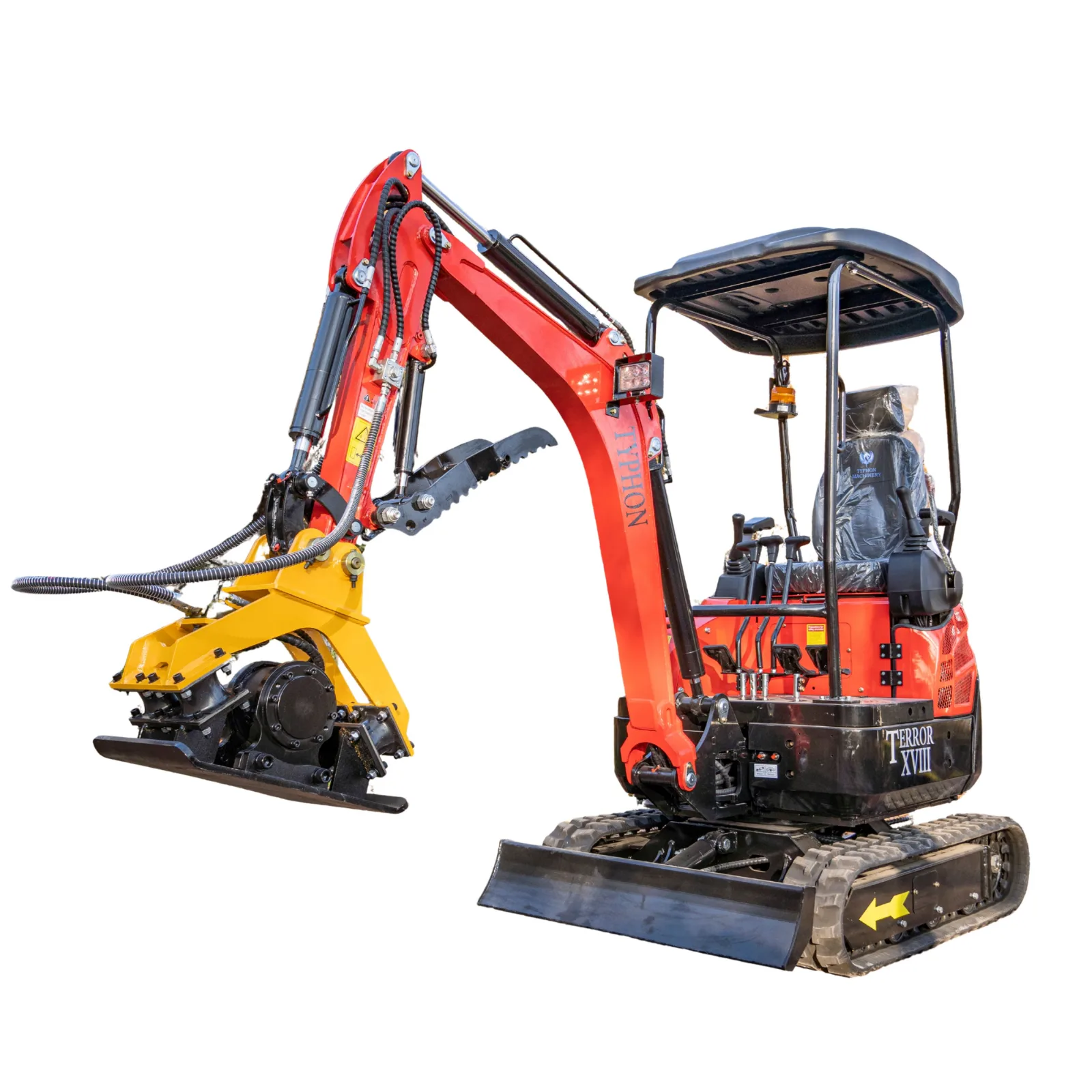 TYPHON Compatible Hydraulic Plate Compactor Attachment for Mini Excavators 1 Ton to 2 Ton from American Loader — image 3
