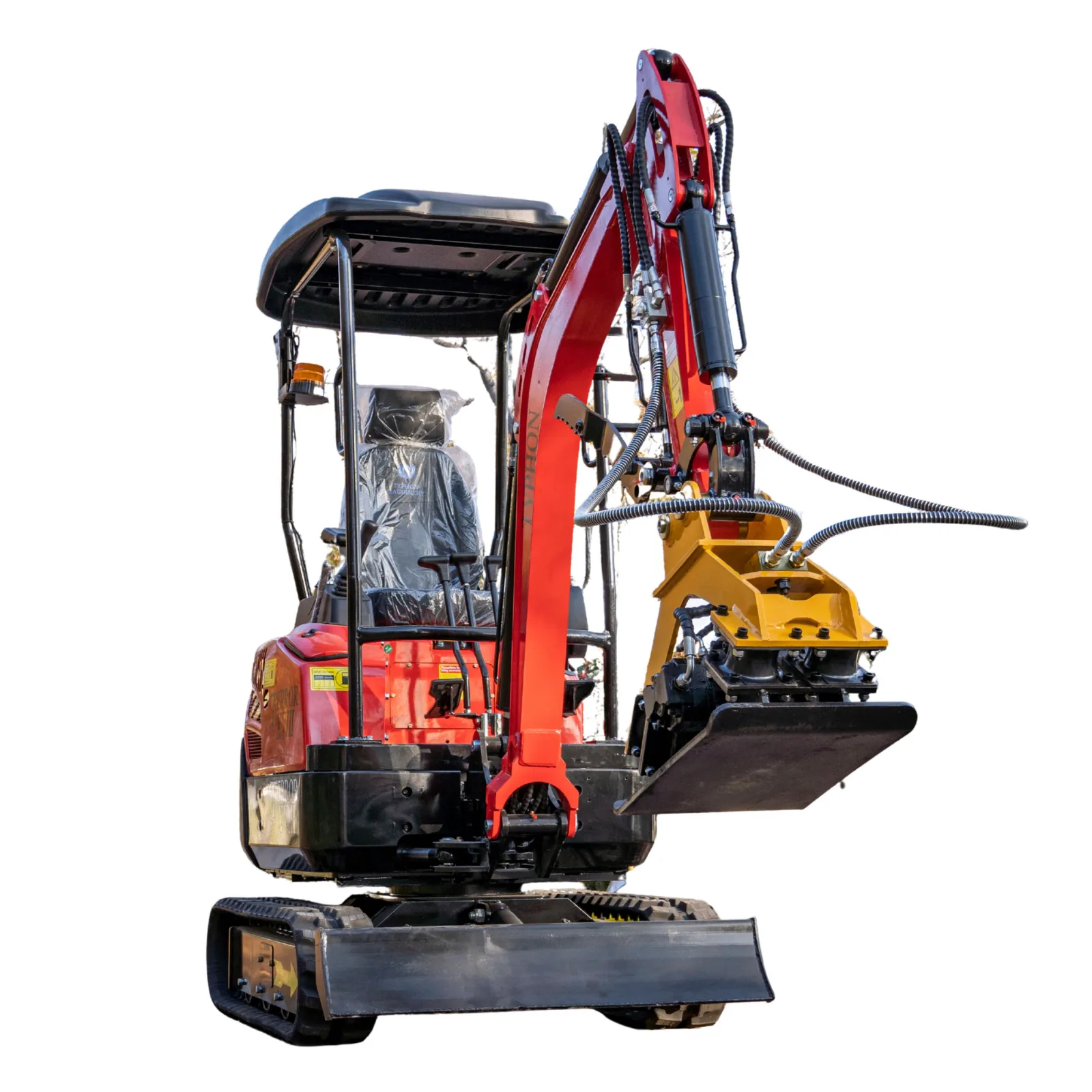 TYPHON Compatible Hydraulic Plate Compactor Attachment for Mini Excavators 1 Ton to 2 Ton from American Loader — image 4