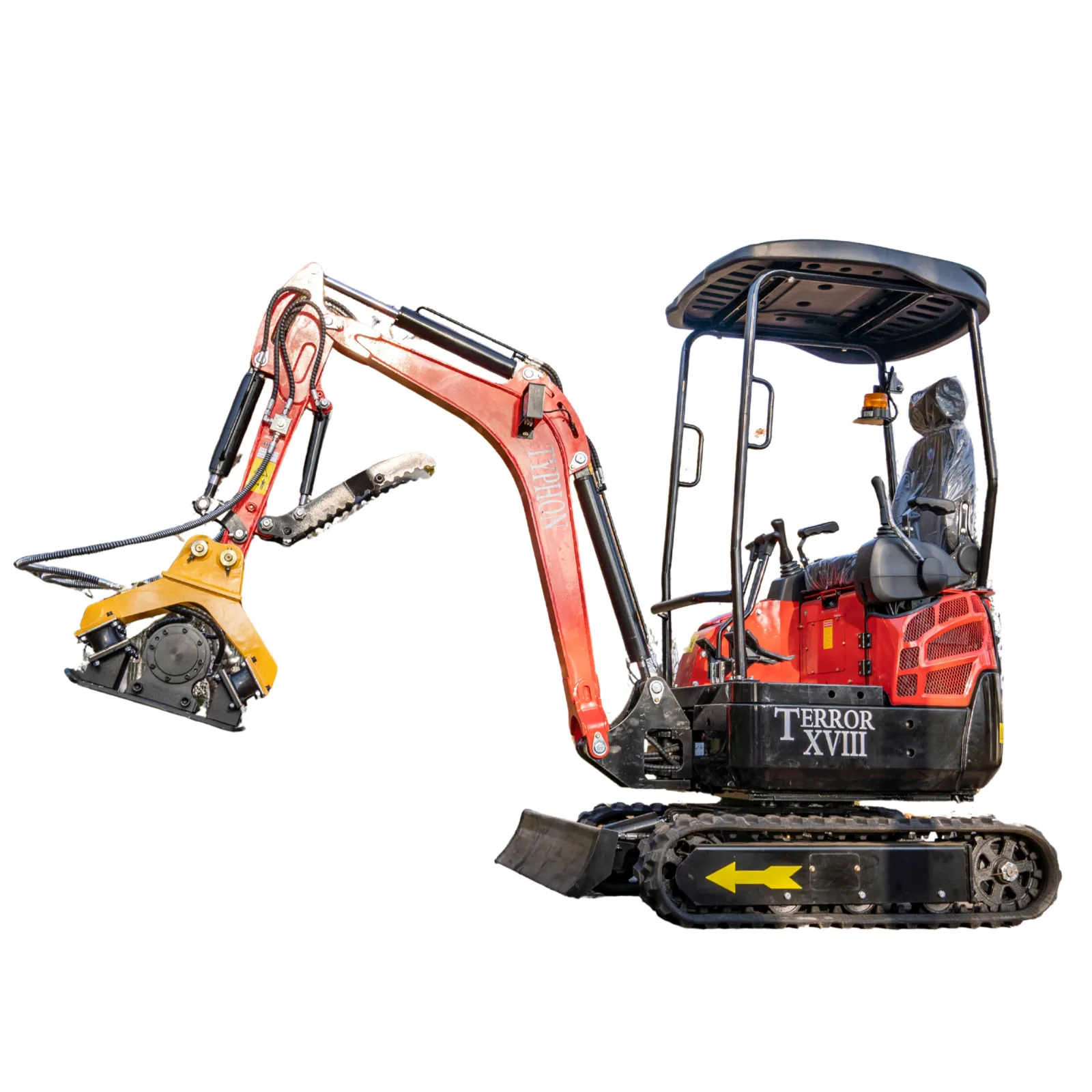 TYPHON Compatible Hydraulic Plate Compactor Attachment for Mini Excavators 1 Ton to 2 Ton from American Loader — image 5
