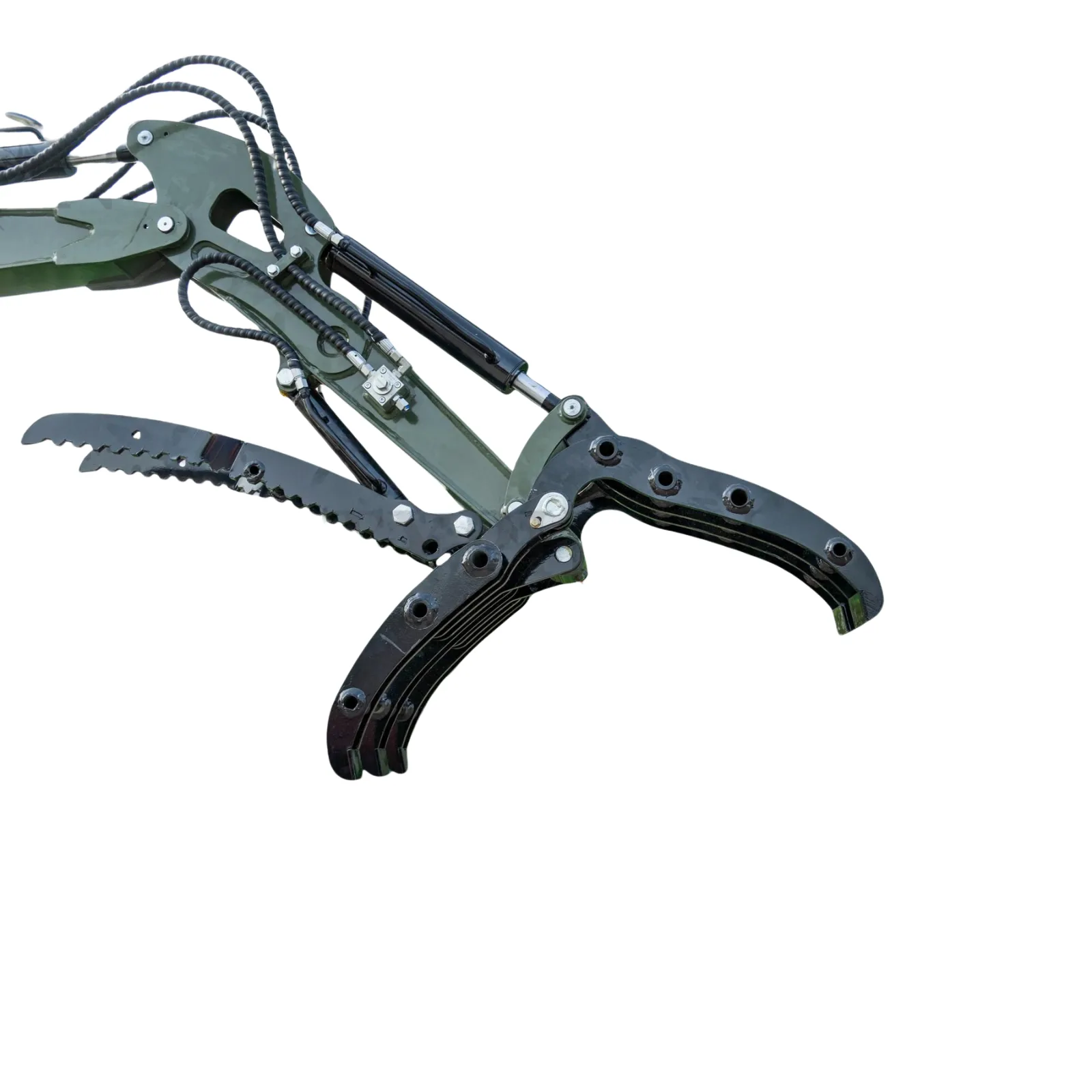 Compact Grapple Attachment for TERROR XXV and other 2.1-3 Ton Mini Excavators Wide Opening Wood Grab USA from American Loader — image 4