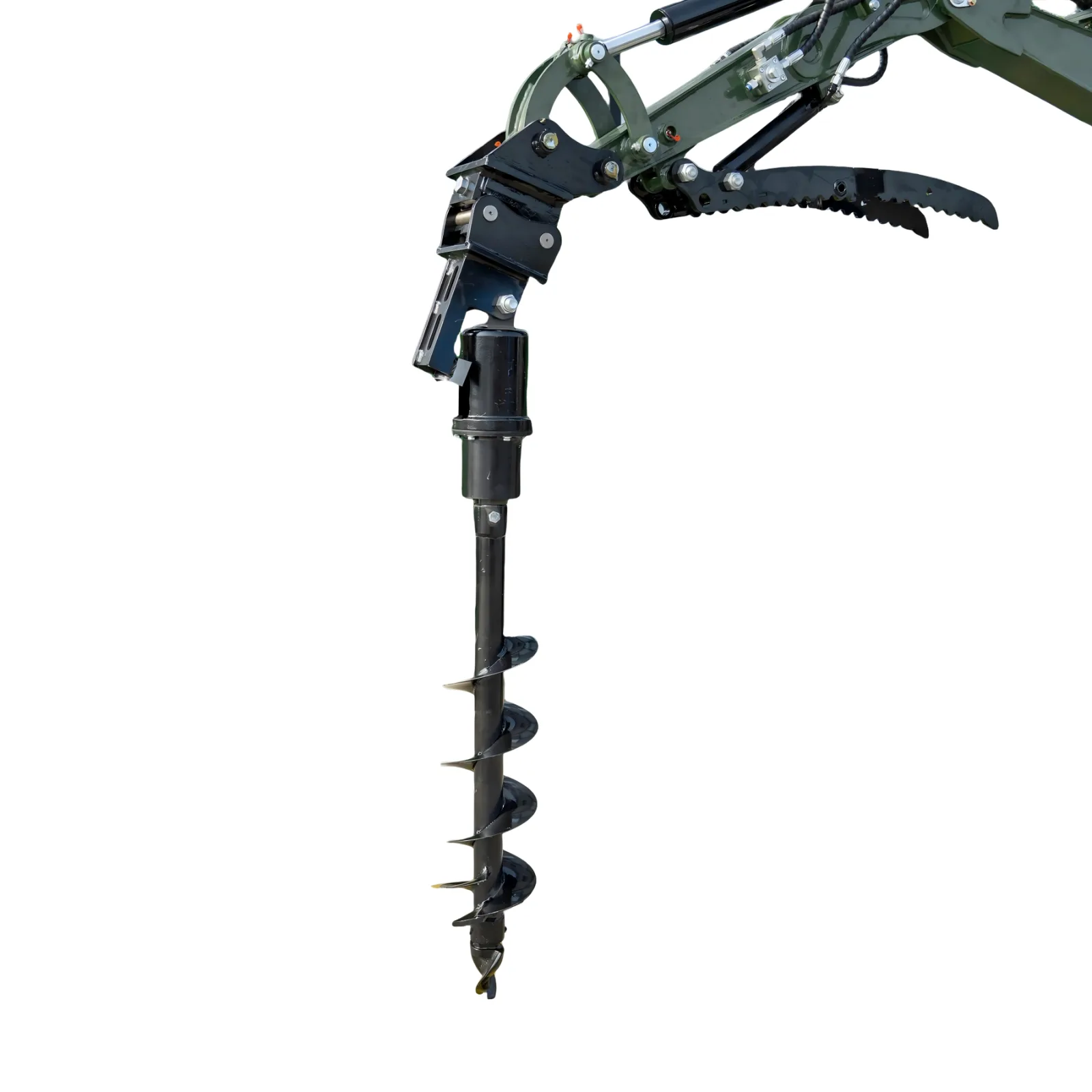 Auger Attachment 7.9in Auger Bit Earth Drilling USA for TERROR XXV and other 2.1-3 Ton Mini Excavators from American Loader — image 2