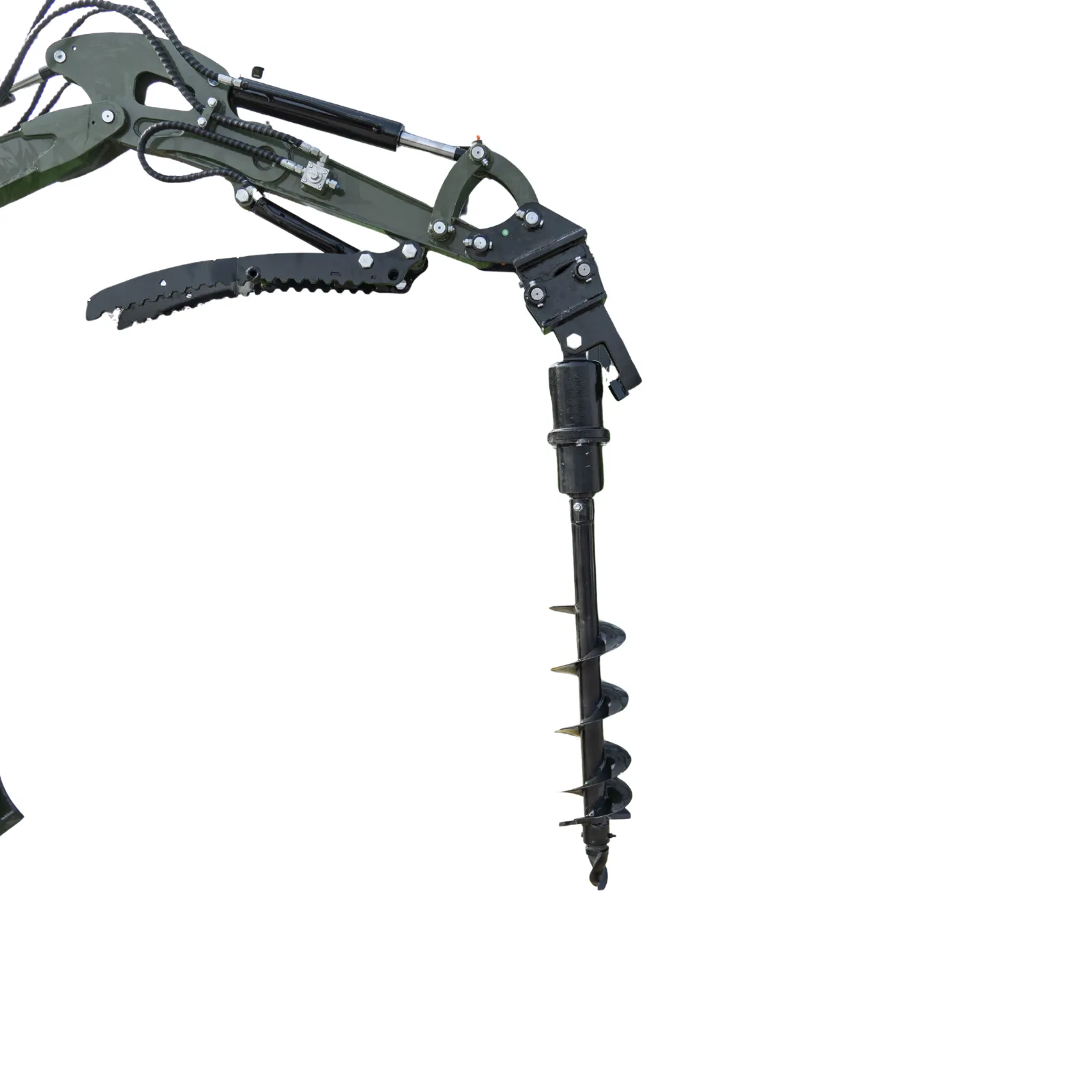 Auger Attachment 7.9in Auger Bit Earth Drilling USA for TERROR XXV and other 2.1-3 Ton Mini Excavators from American Loader — image 4