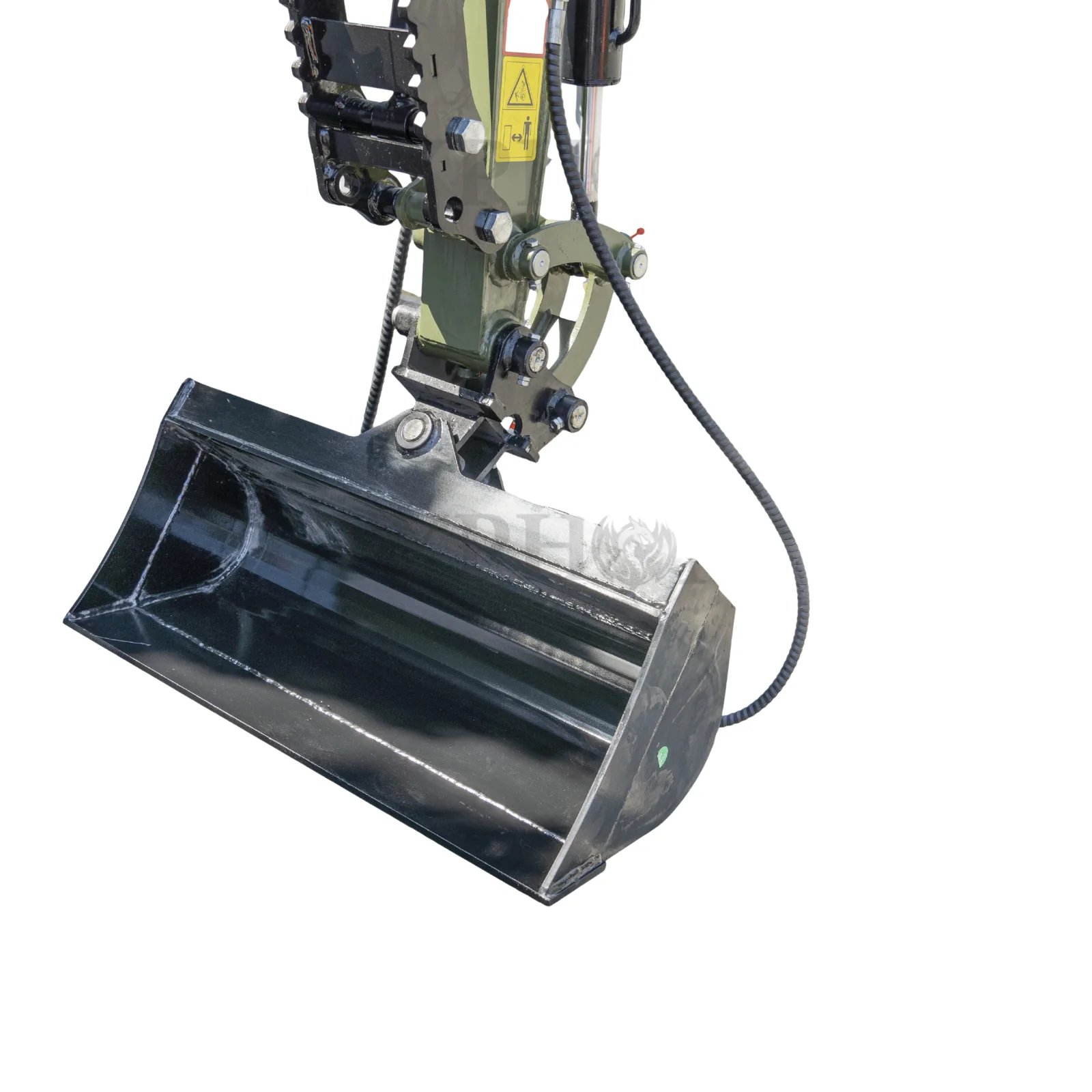 800mm Tilting Bucket Attachment Hydraulic Digging Bucket USA for TERROR XXV and other 2.1-3 Ton Mini Excavators from KONSTRUCTZ
