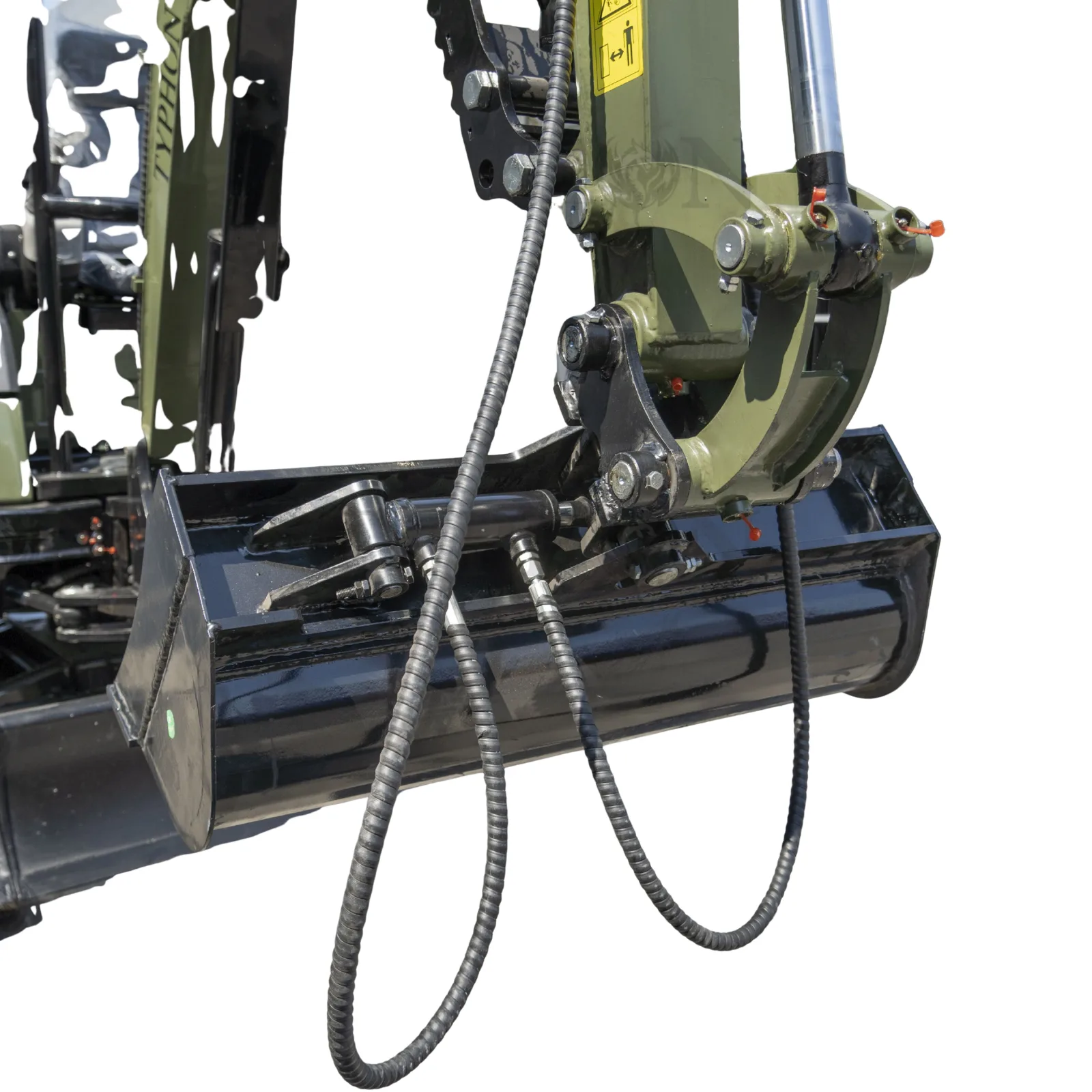 800mm Tilting Bucket Attachment Hydraulic Digging Bucket USA for TERROR XXV and other 2.1-3 Ton Mini Excavators from American Loader — image 3