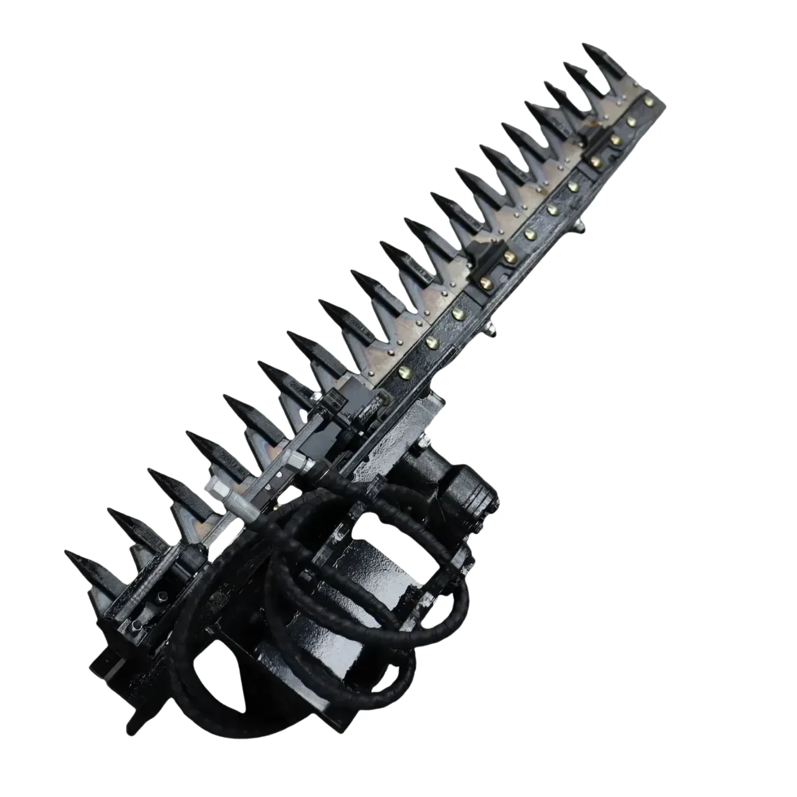 Heavy-Duty Hedge Trimmer Attachment Tool Fit for TERROR XXV and other 2.1-3 Ton Mini Excavators USA from KONSTRUCTZ