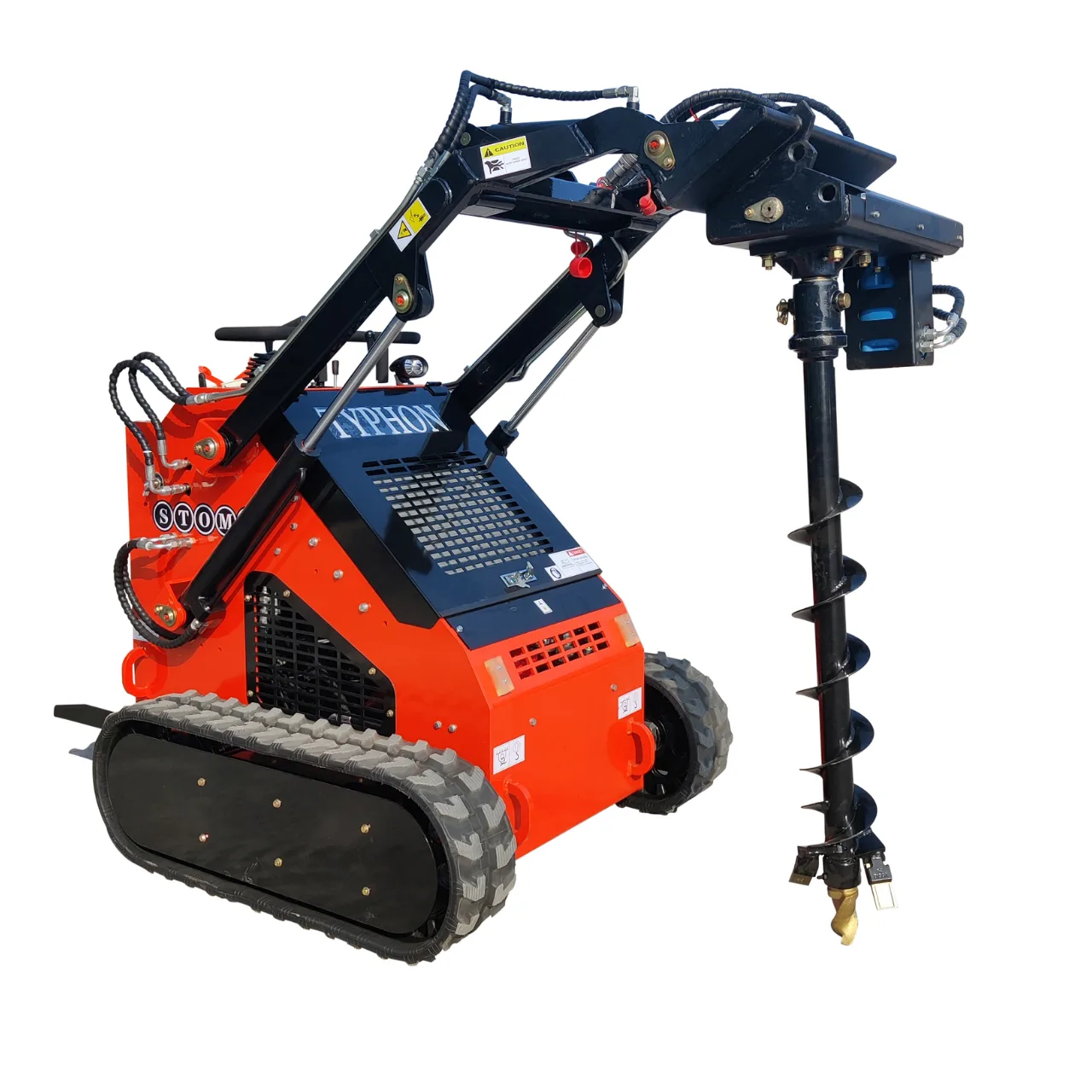 Skid Steer Loader Earth Auger Attachment USA from KONSTRUCTZ
