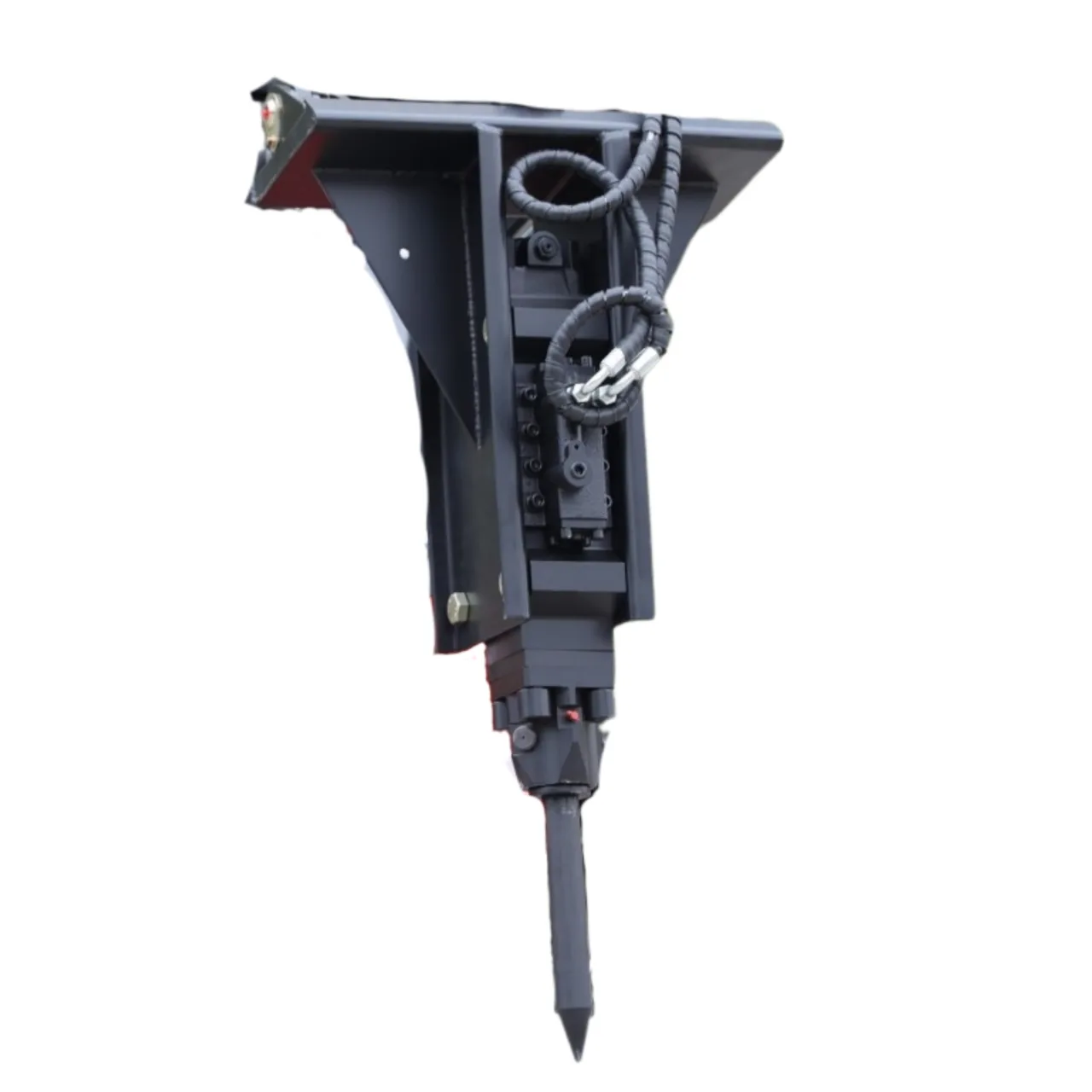 Skid Steer Loader Hydraulic Hammer Concrete Breaker Attachment USA from KONSTRUCTZ