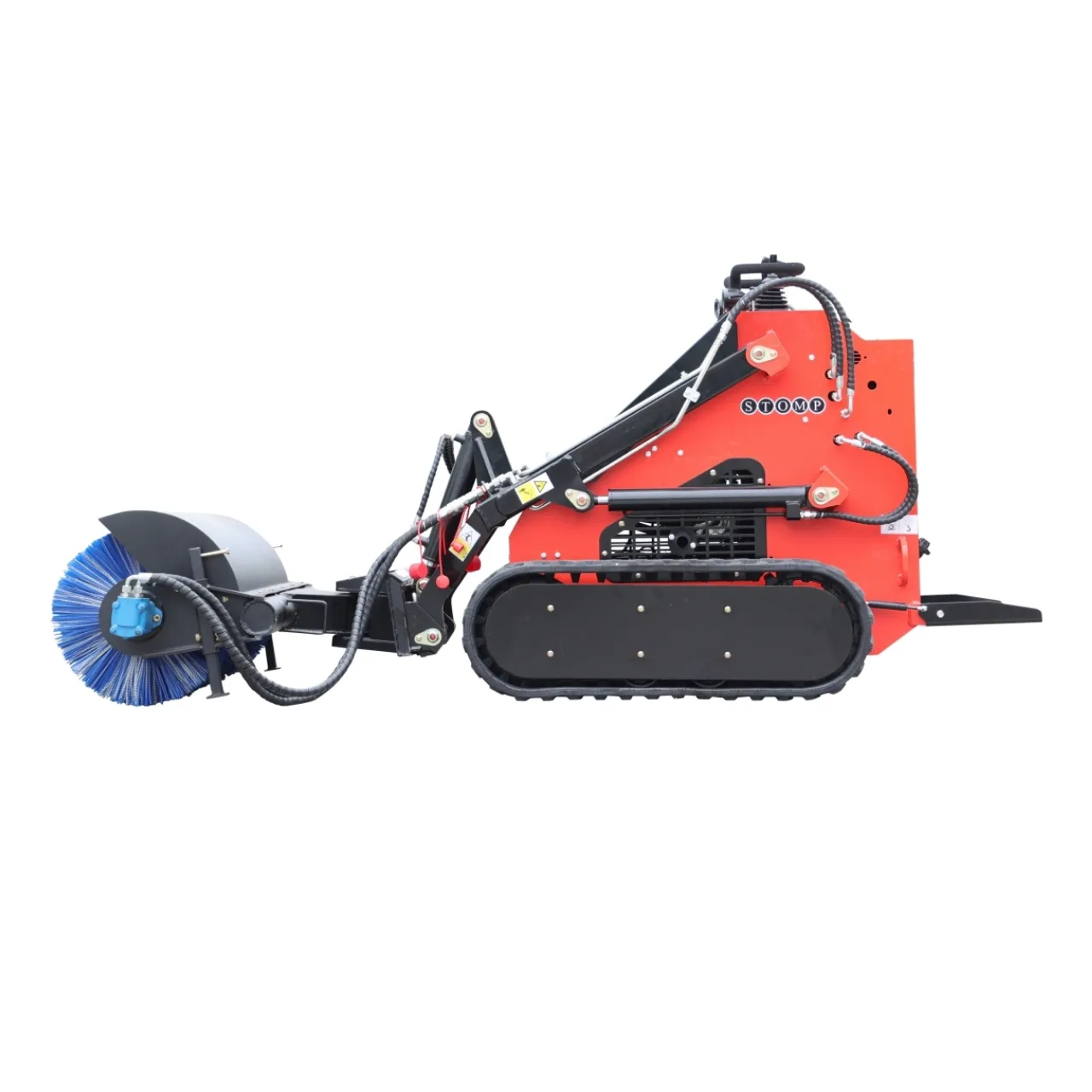 Skid Steer Loader Sweeper Attachment USA from American Loader — image 2
