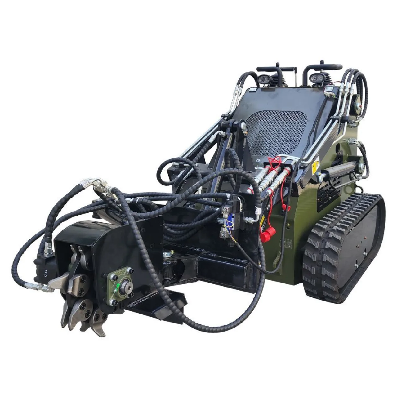Skid Steer Loader Stump Grinder Attachment USA from KONSTRUCTZ