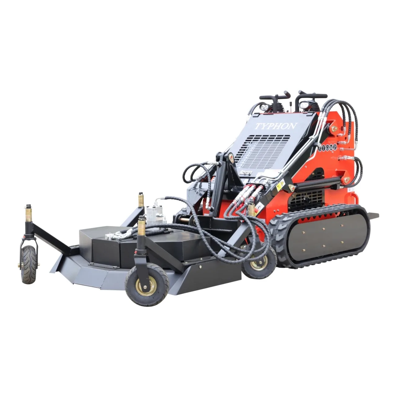 Skid Steer Loader Lawn Mower Attachment USA from American Loader — image 2