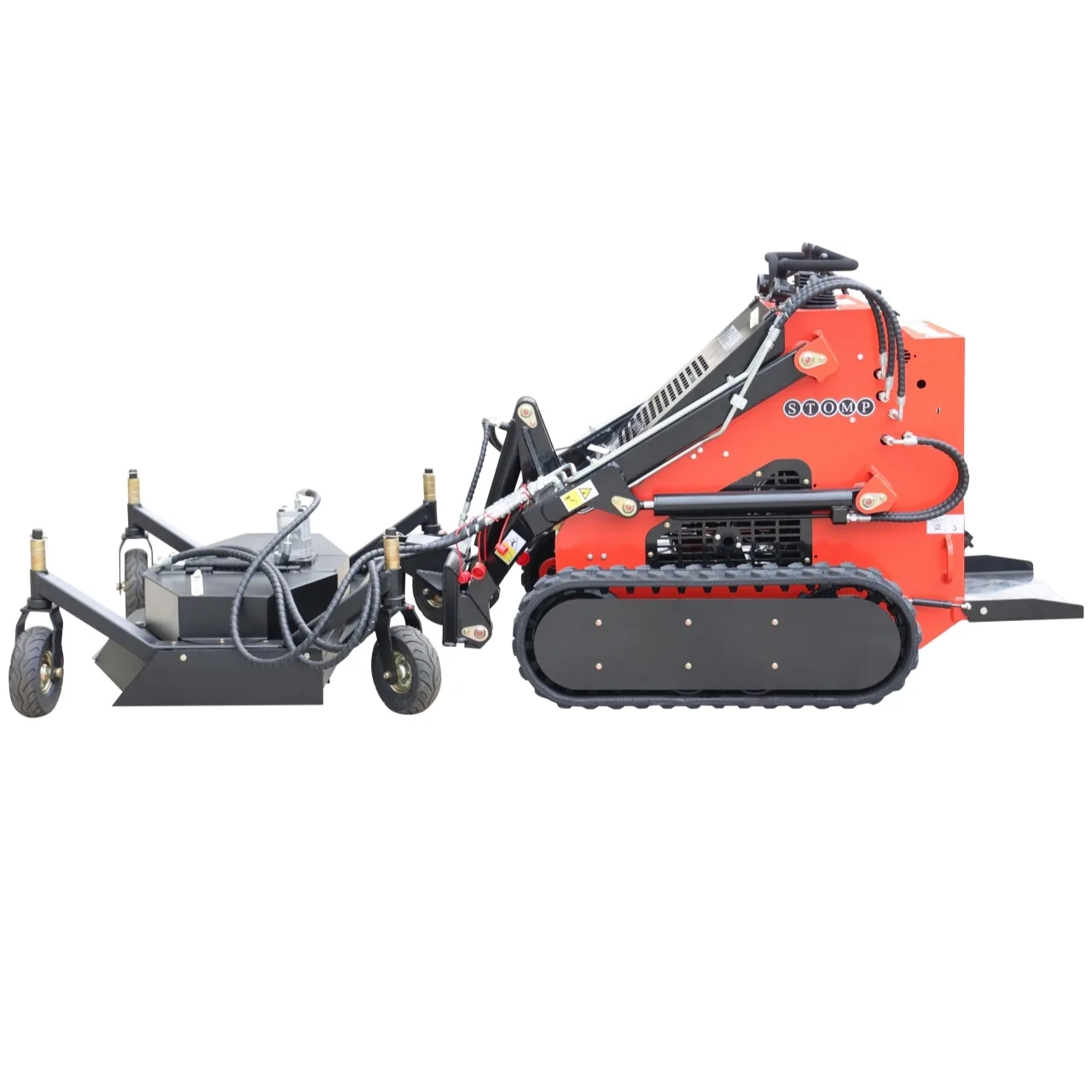 Skid Steer Loader Lawn Mower Attachment USA from American Loader — image 3