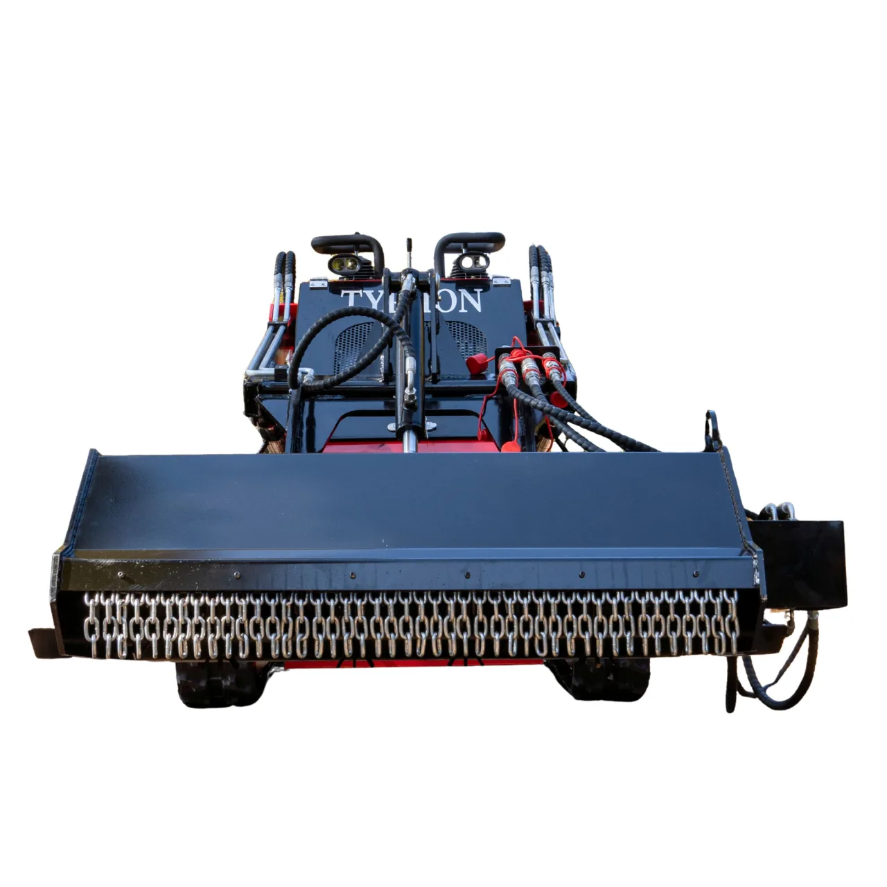 1450mm Heavy Duty Flail Mower Attachment 19 Teeth for TYPHON Mini Skid Steer from American Loader — image 2
