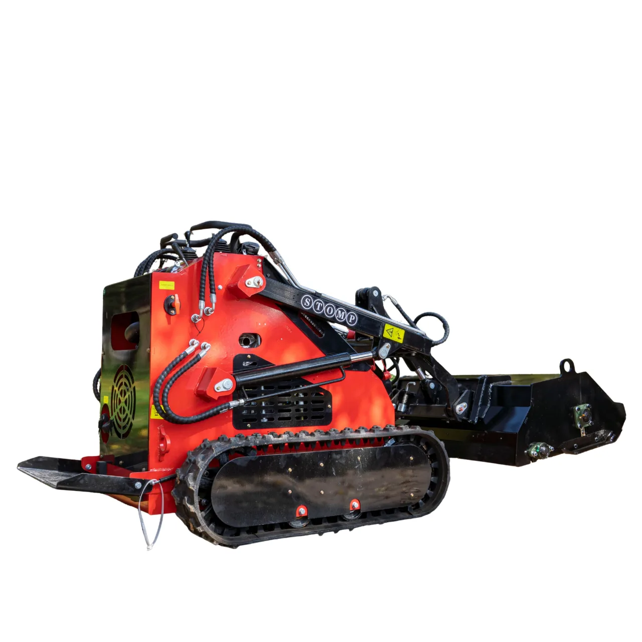 1450mm Heavy Duty Flail Mower Attachment 19 Teeth for TYPHON Mini Skid Steer from American Loader — image 4