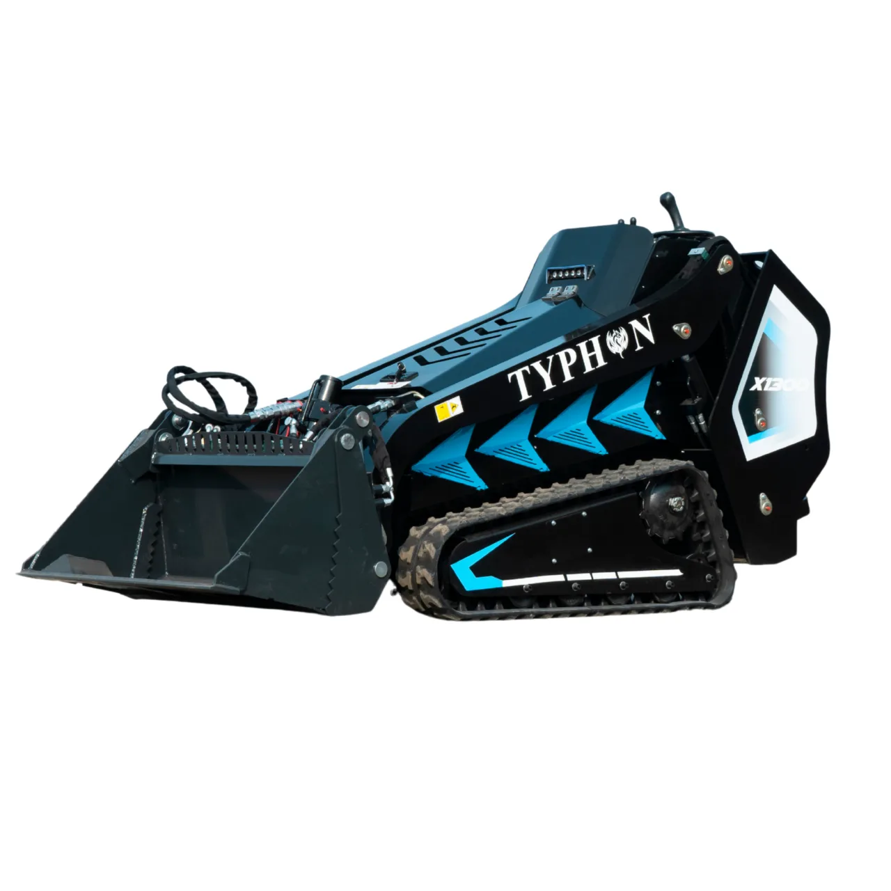 4-In-1 Bucket Combo Mini Skid Steer attachment for TYPHON STOMP X1300 & STOMP 509 from American Loader — image 4