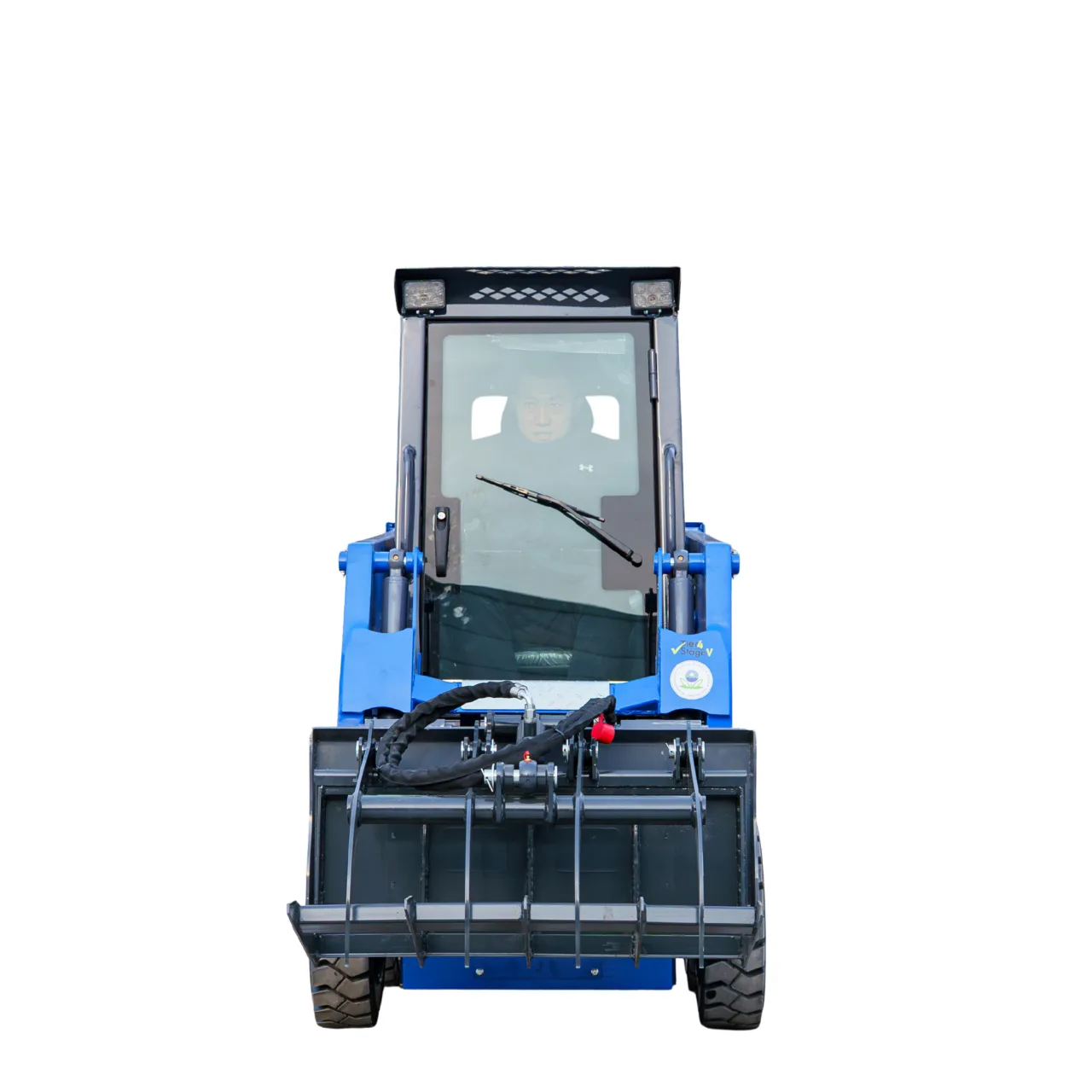 Hydraulic Wood Grabber Attachment Mini Skid Steer TYPHON STOMP X1300 & STOMP 509 from American Loader — image 4